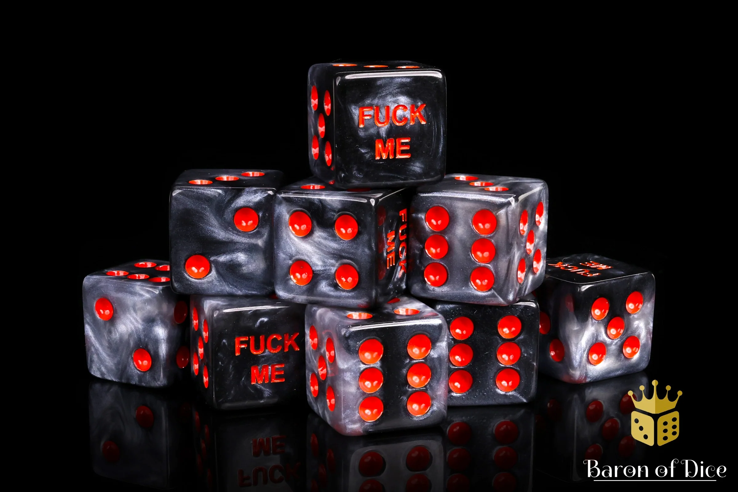 F**k Me Dice | Steel - Image 9