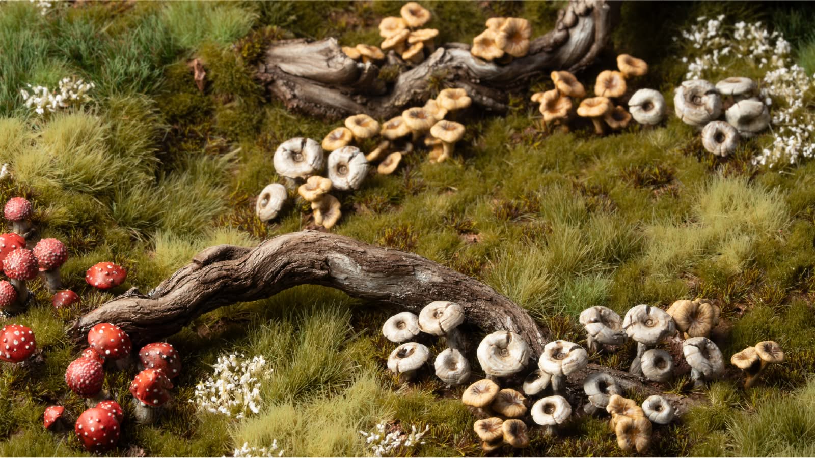 Gamers Grass | Basing Bits | Forest Mushrooms - Image 2