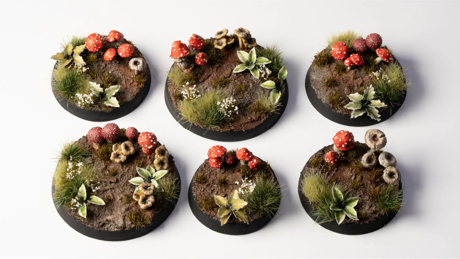 Gamers Grass | Basing Bits | Forest Mushrooms - Image 3