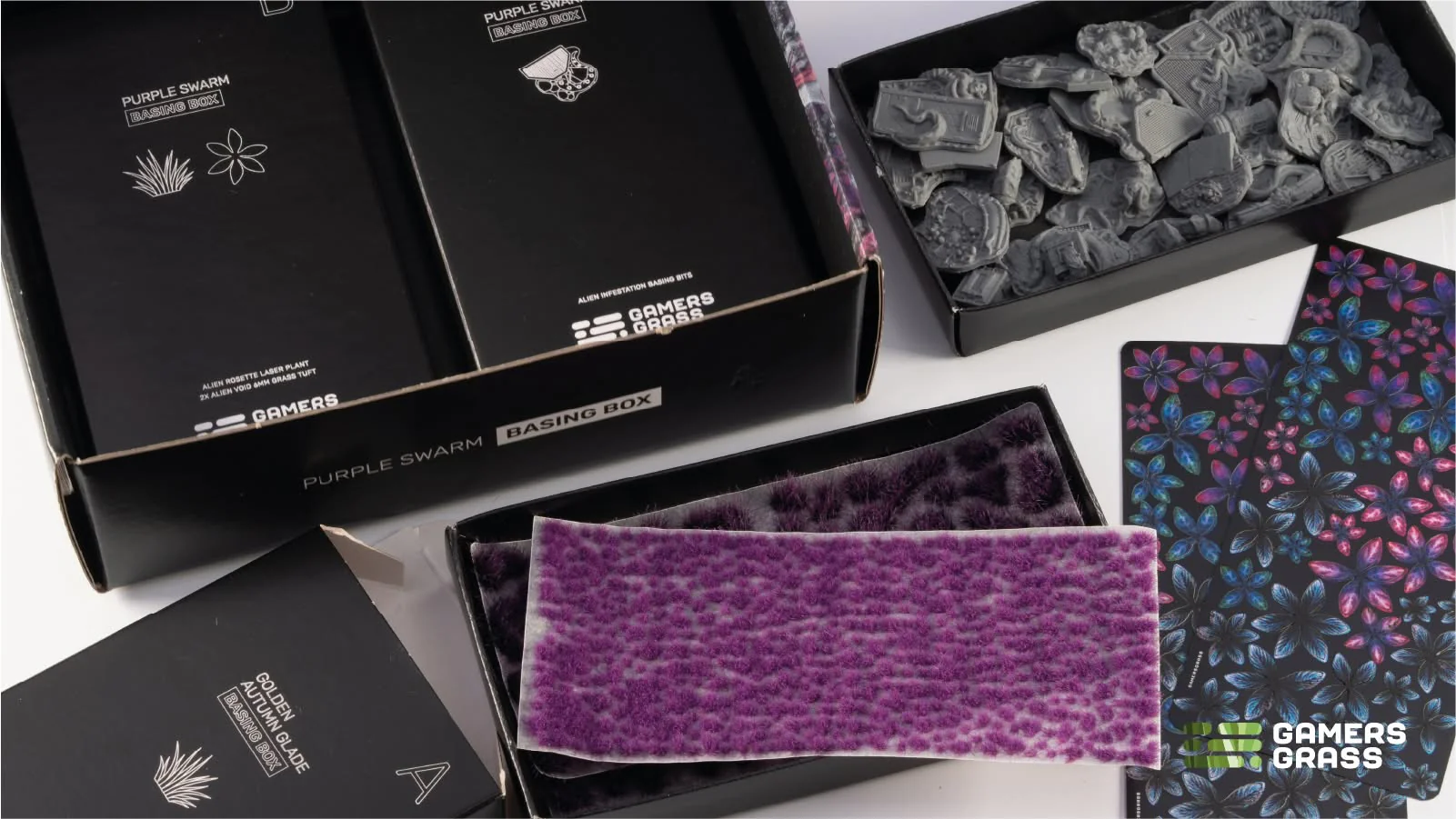 Gamers Grass | Basing Box | Purple Swarm - Image 3