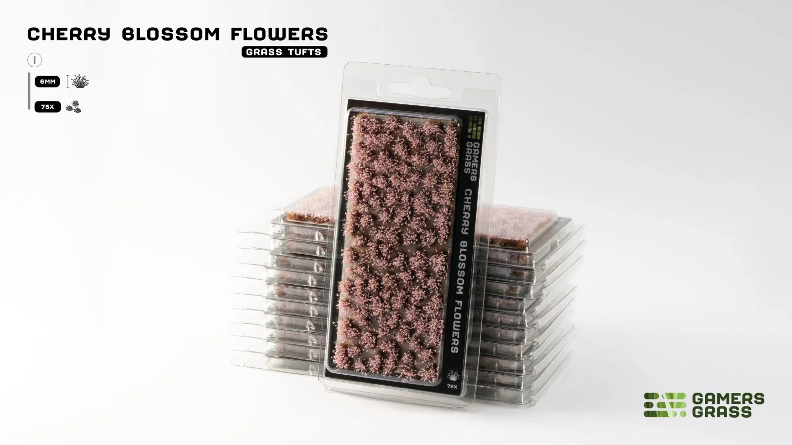 Gamers Grass | Flower Tuft Set | Cherry Blossom - Image 2