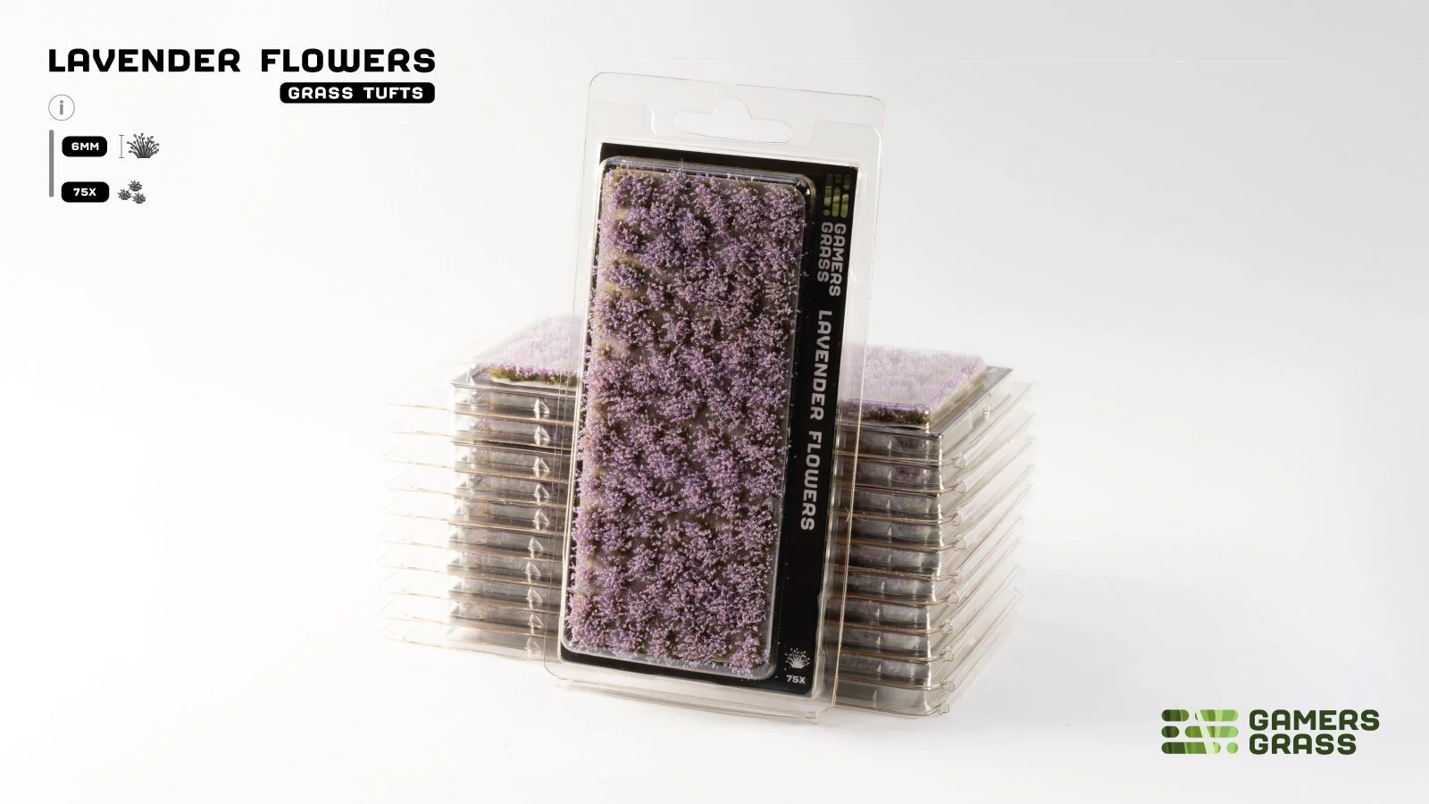 Gamers Grass | Flower Tuft Set | Lavender - Image 2