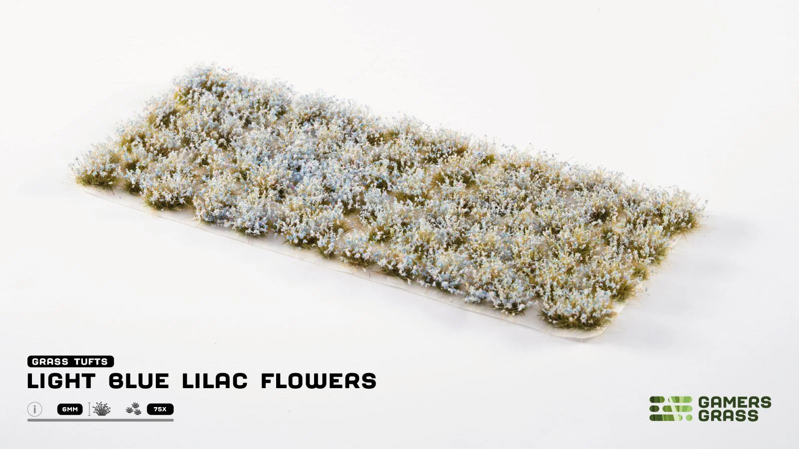 Gamers Grass | Flower Tuft Set | Light Blue Lilac - Image 3
