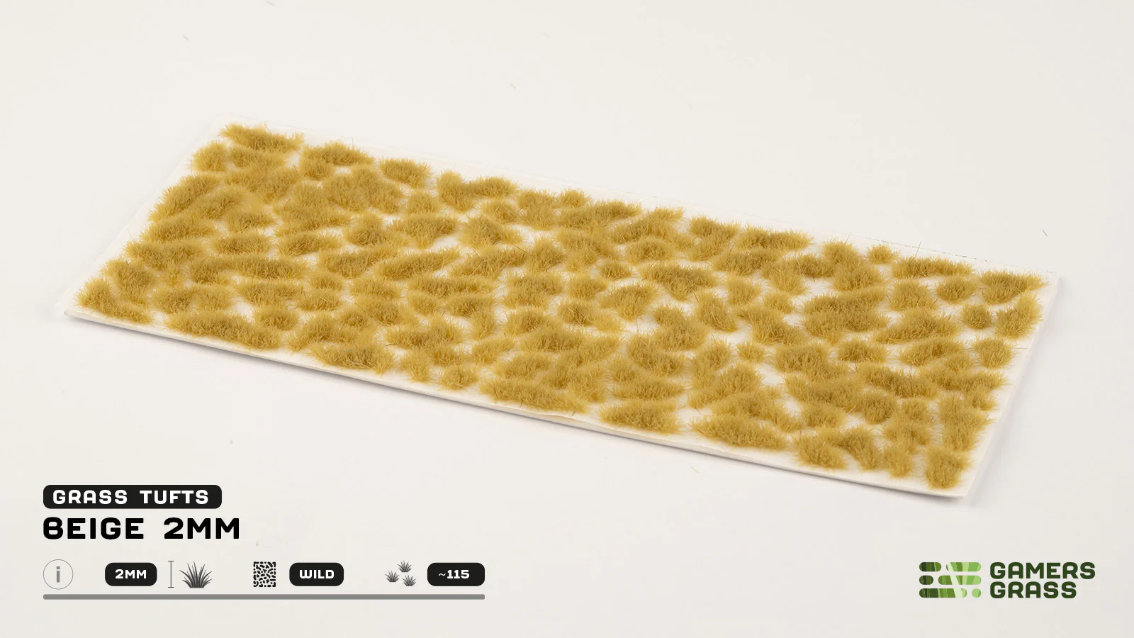 Gamers Grass | Grass Tuft | Beige (2mm) - Image 2
