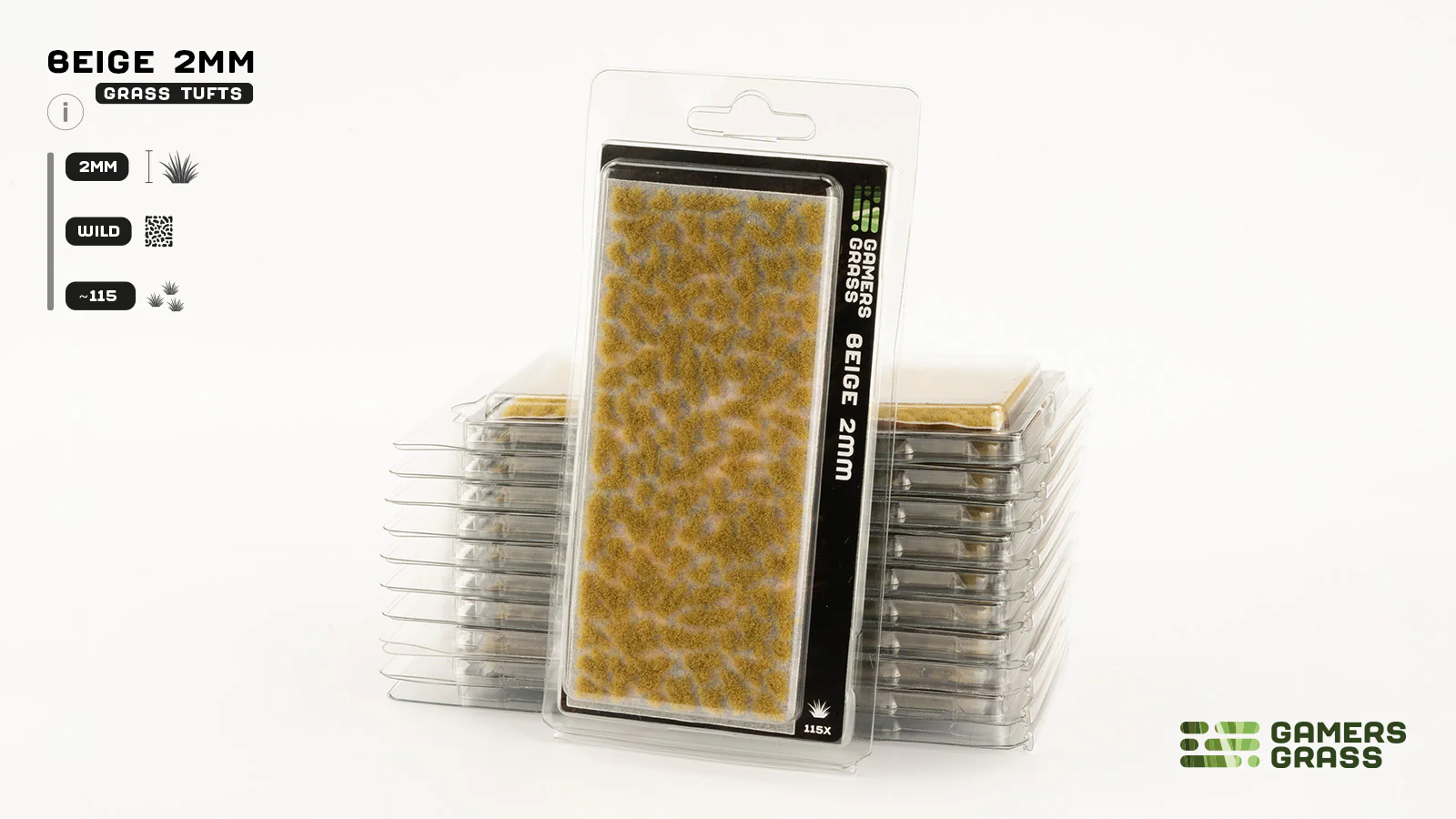 Gamers Grass | Grass Tuft | Beige (2mm) - Image 3