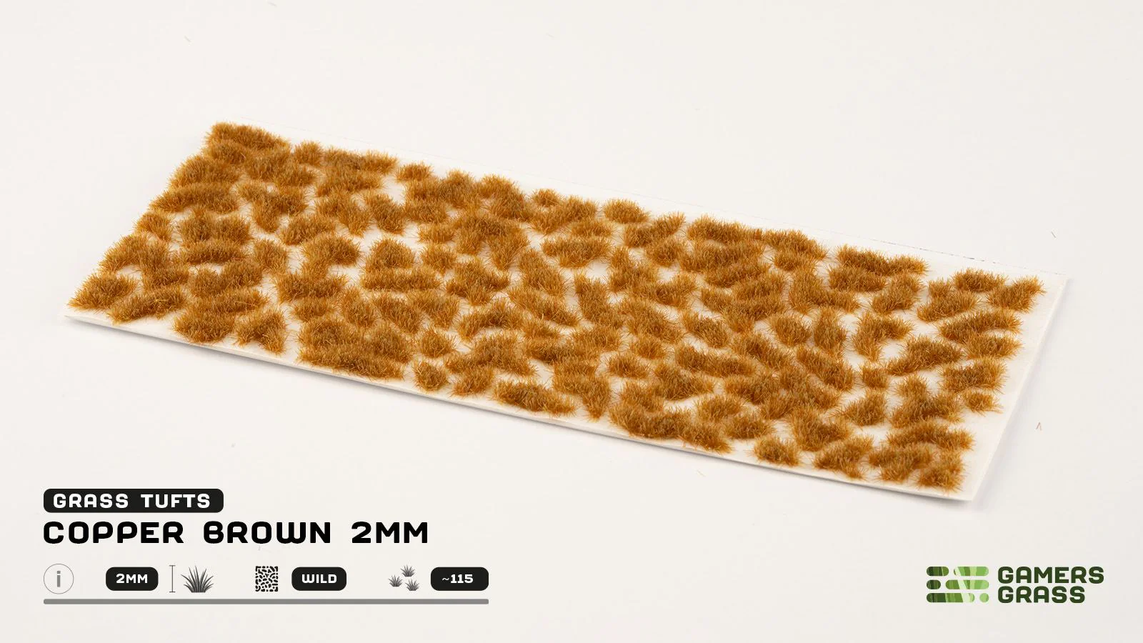 Gamers Grass | Grass Tuft | Copper Brown (2mm) - Image 2