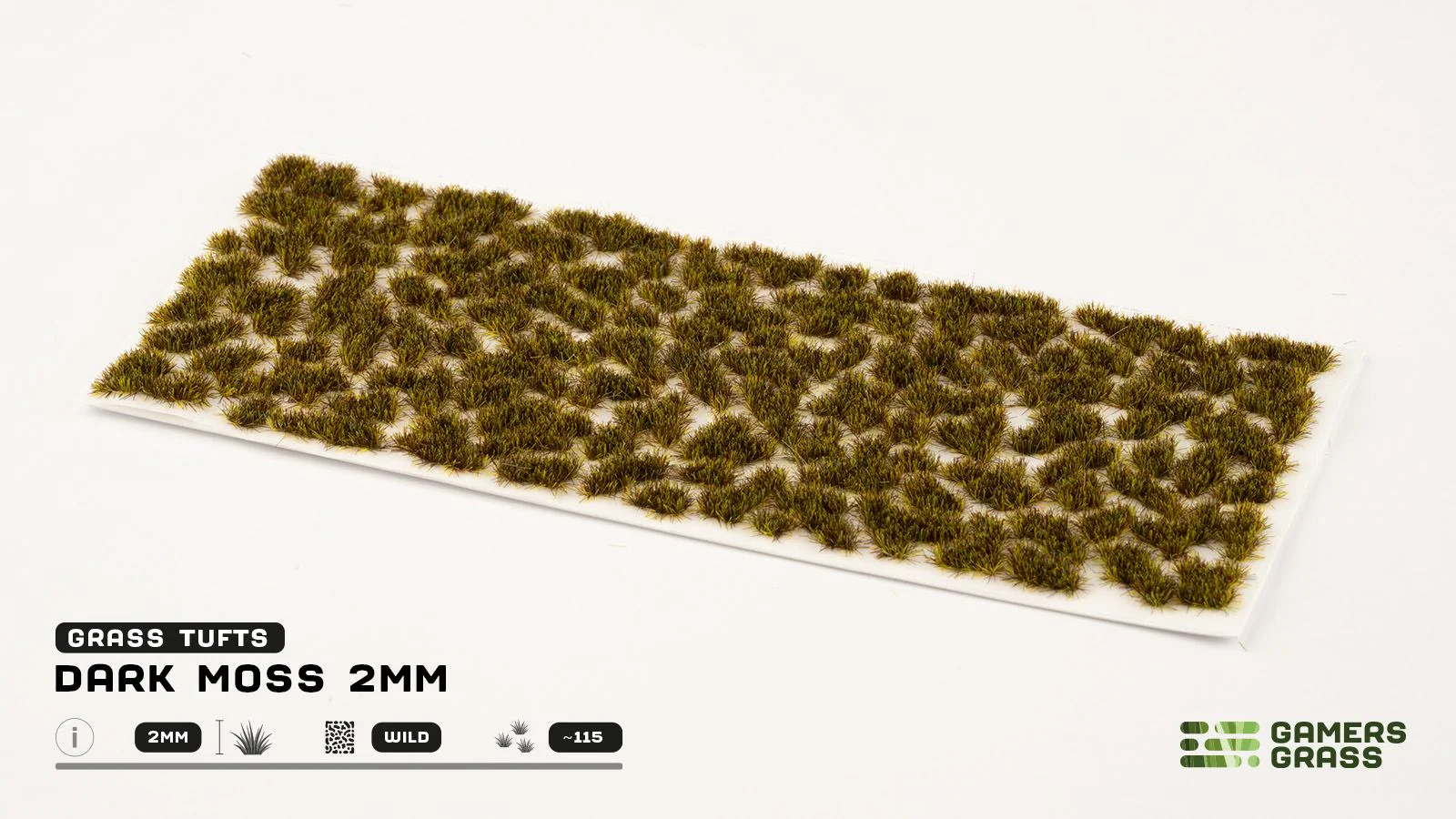 Gamers Grass | Grass Tuft | Dark Moss (2mm) - Image 2