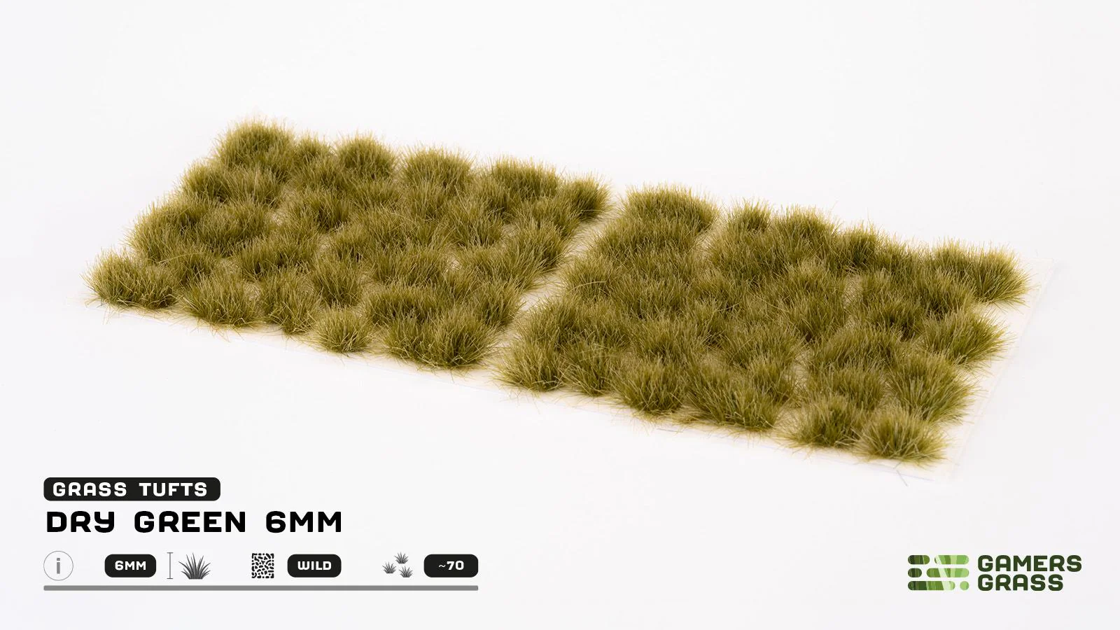 Gamers Grass | Grass Tuft | Dry Green - Image 2