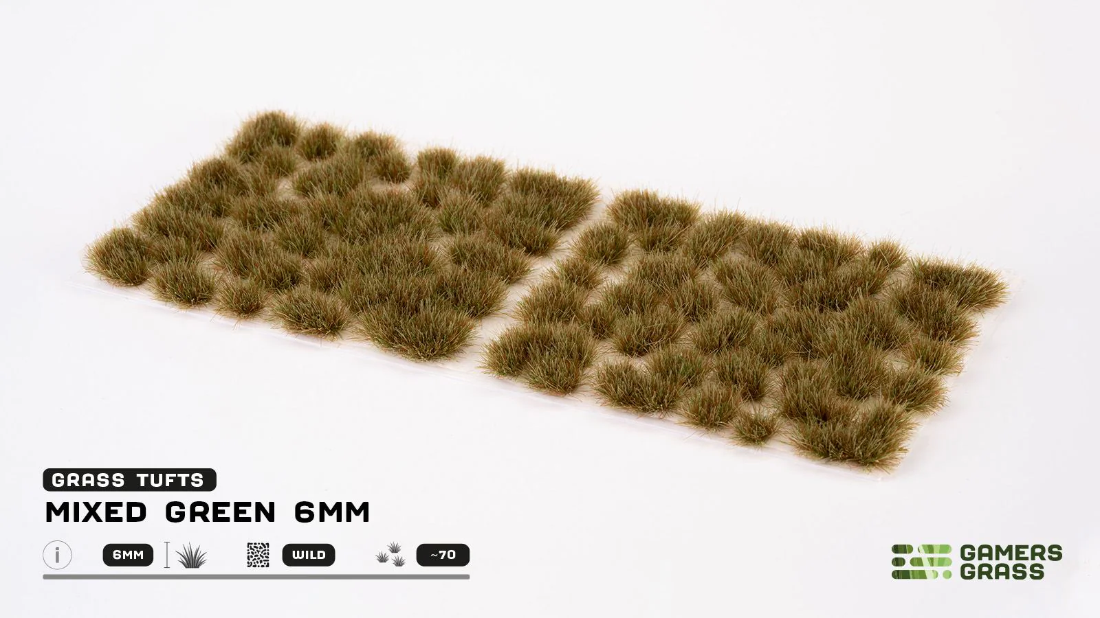 Gamers Grass | Grass Tuft | Mixed Green - Image 2