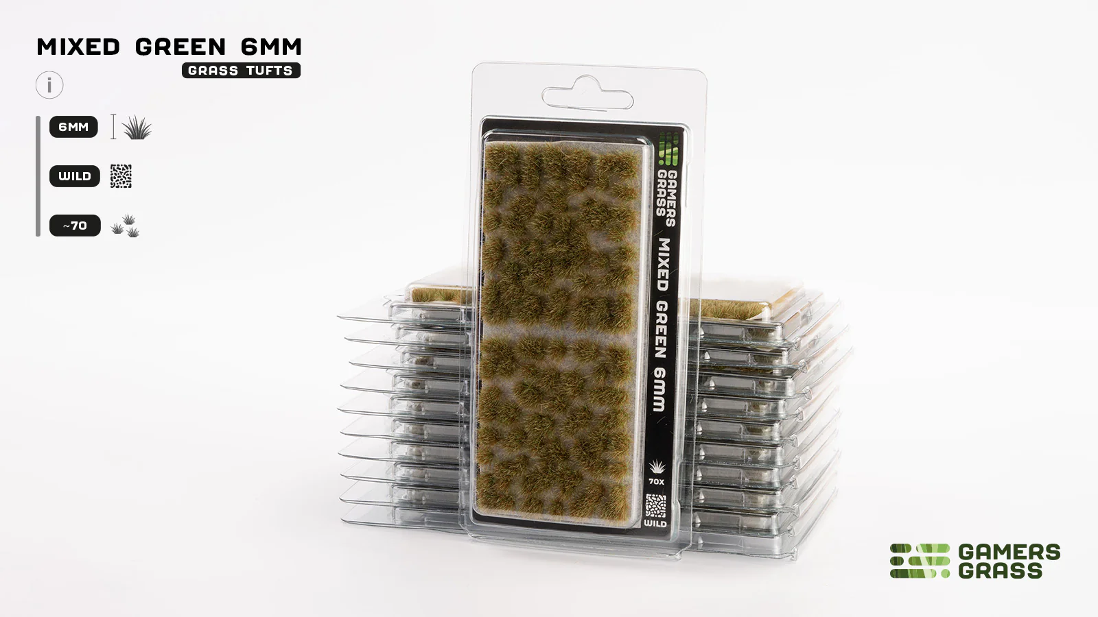 Gamers Grass | Grass Tuft | Mixed Green - Image 3
