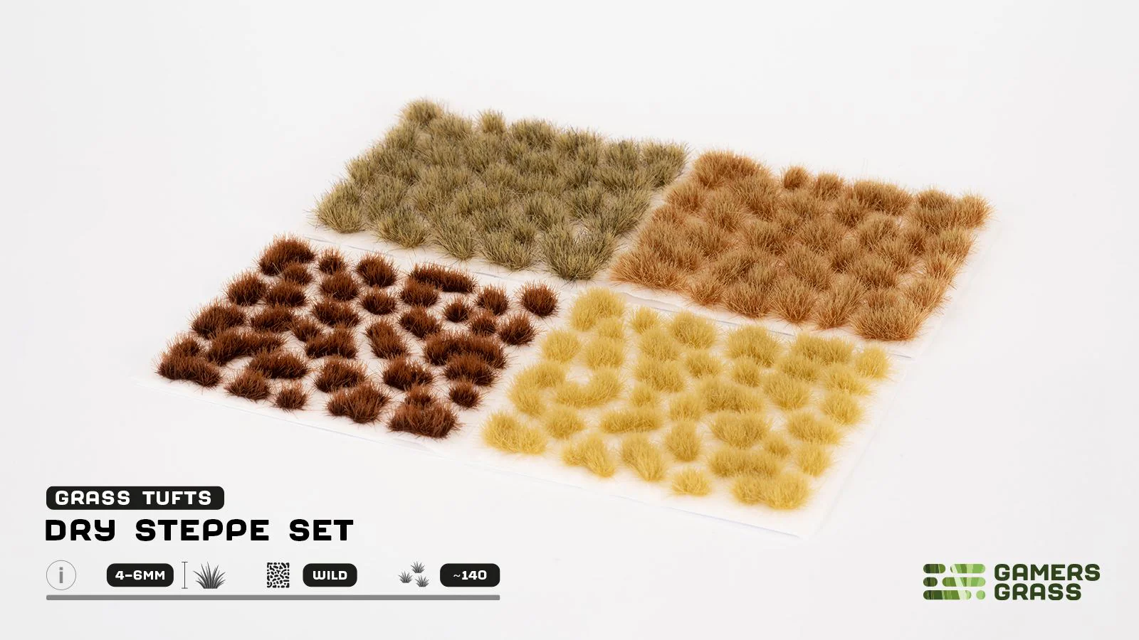 Gamers Grass | Grass Tuft Set | Dry Steppe - Image 2