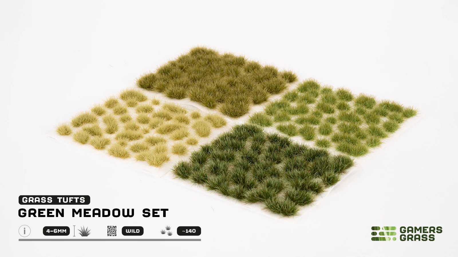 Gamers Grass | Grass Tuft Set | Green Meadow - Image 2