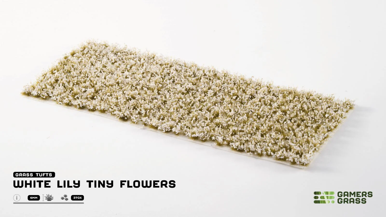 Gamers Grass | Tiny Flower Tuft Set | White Lily - Image 3