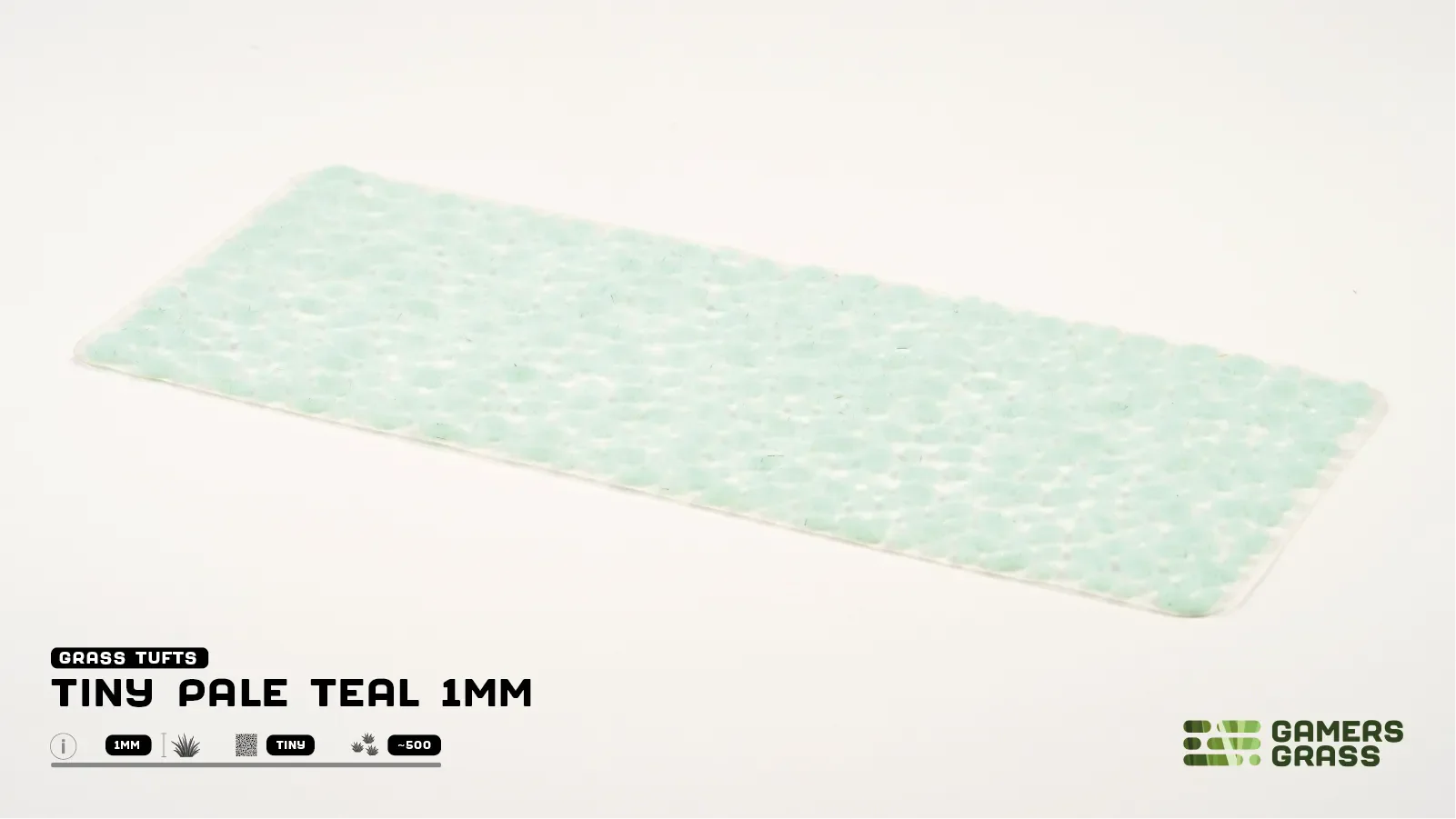 Gamers Grass | Tiny Tufts | Pale Teal (1mm) - Image 3