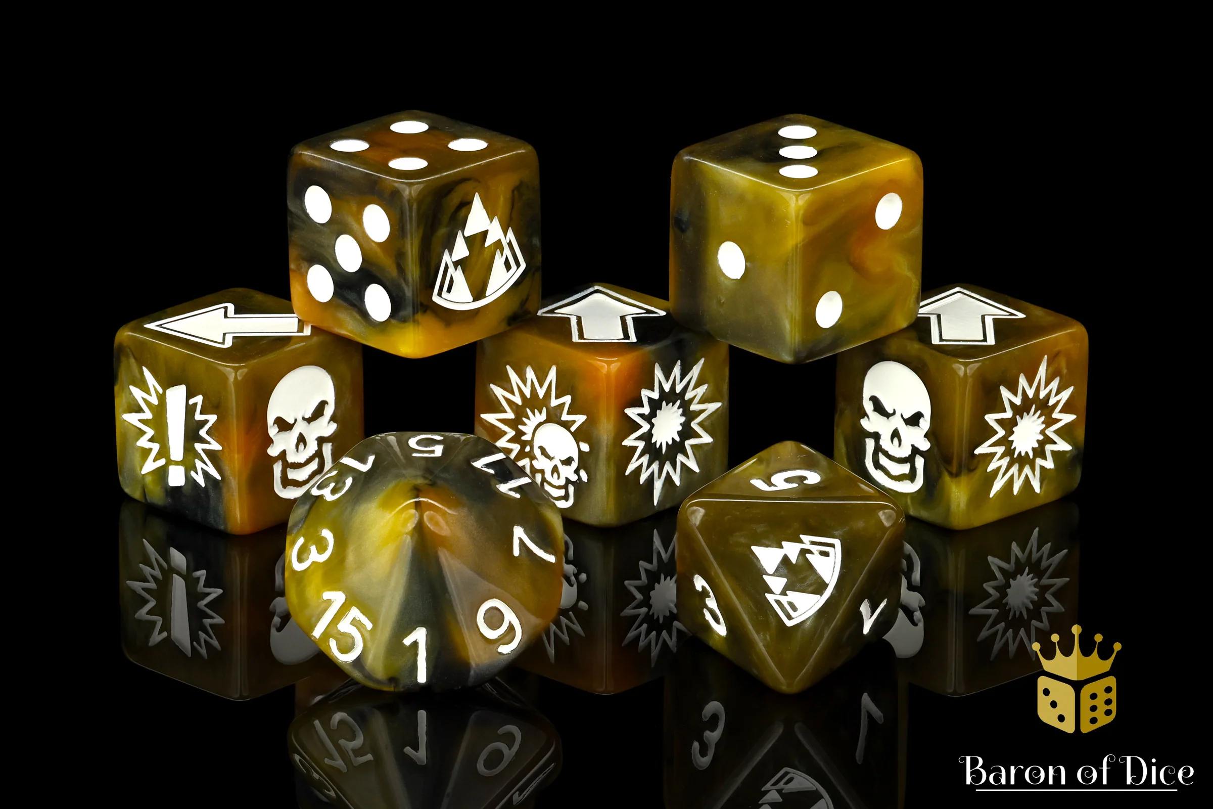 Glorious Ale - Bloody Football Dice (Set of 7) - Image 10