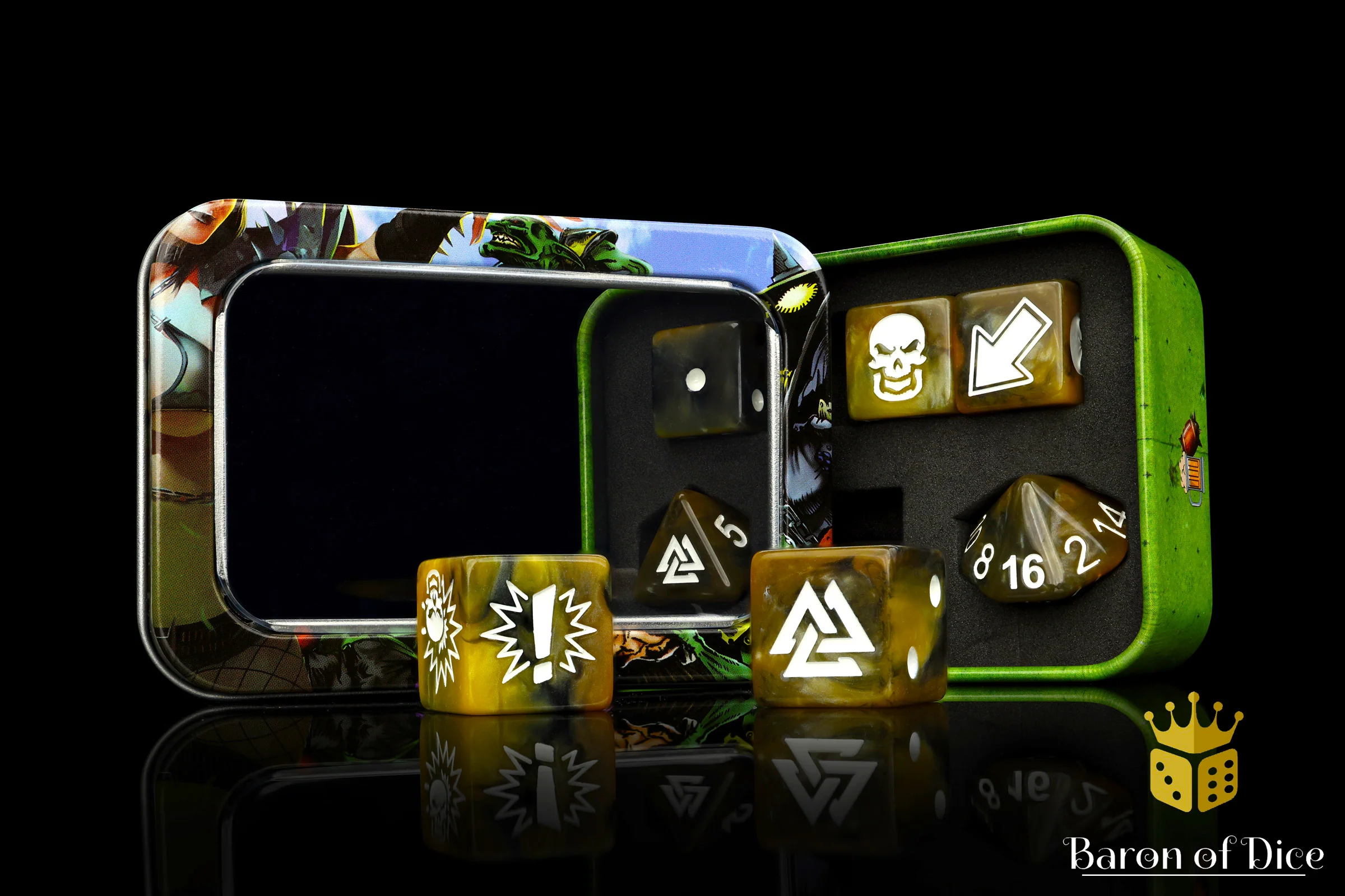 Glorious Ale - Bloody Football Dice (Set of 7) - Image 3