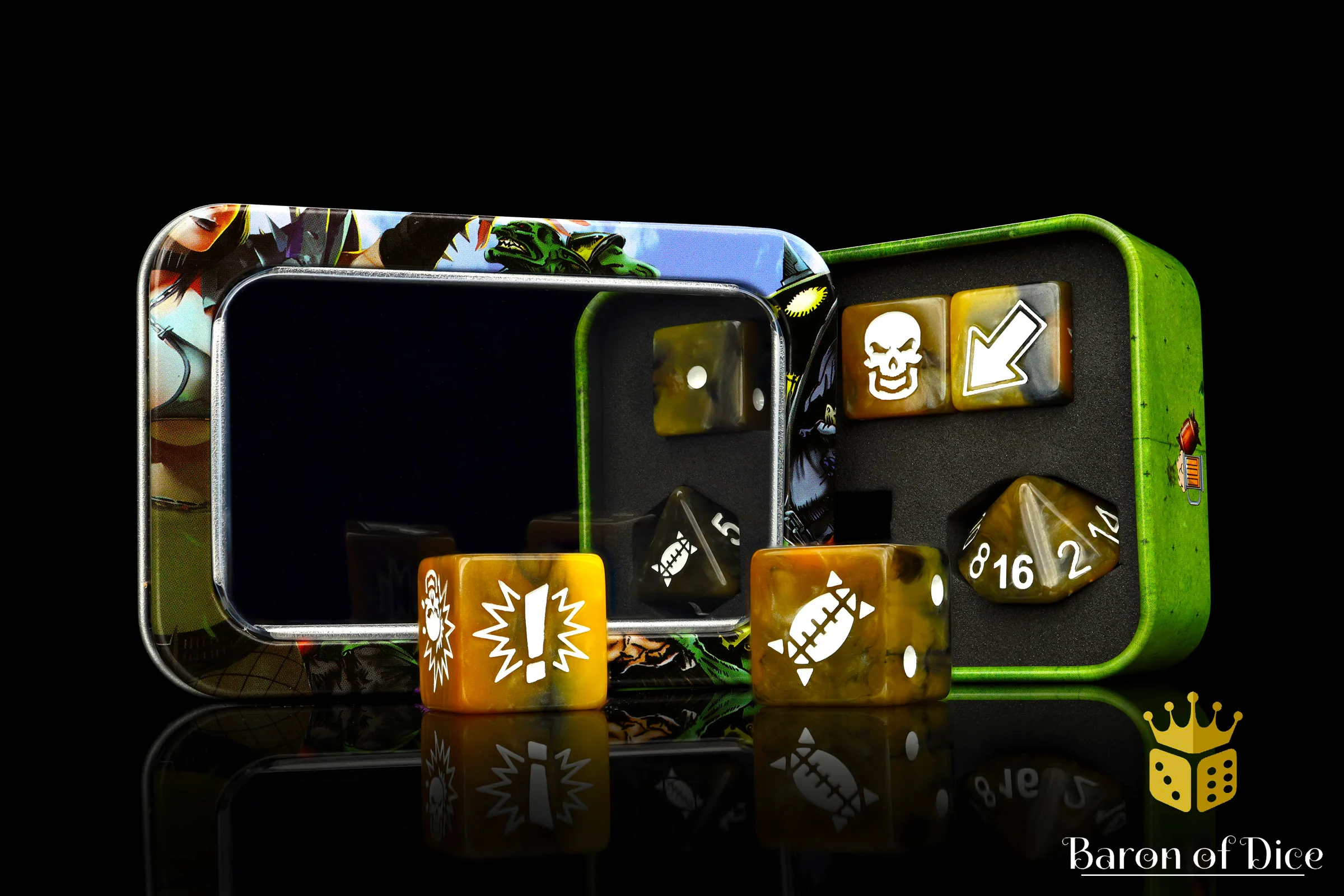 Glorious Ale - Bloody Football Dice (Set of 7) - Image 7