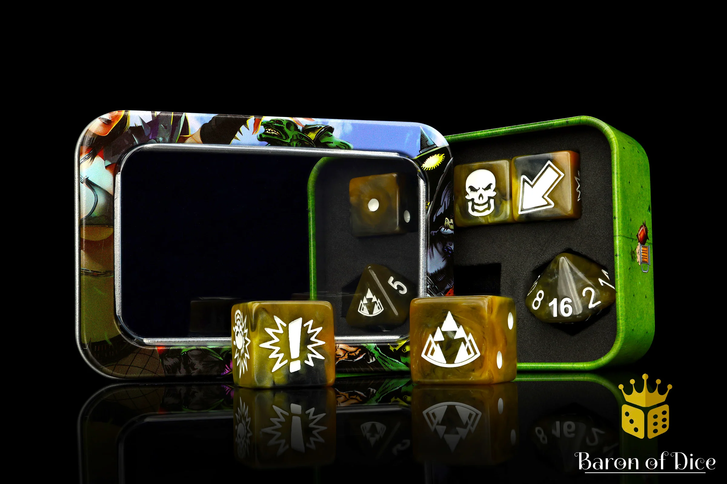 Glorious Ale - Bloody Football Dice (Set of 7) - Image 9
