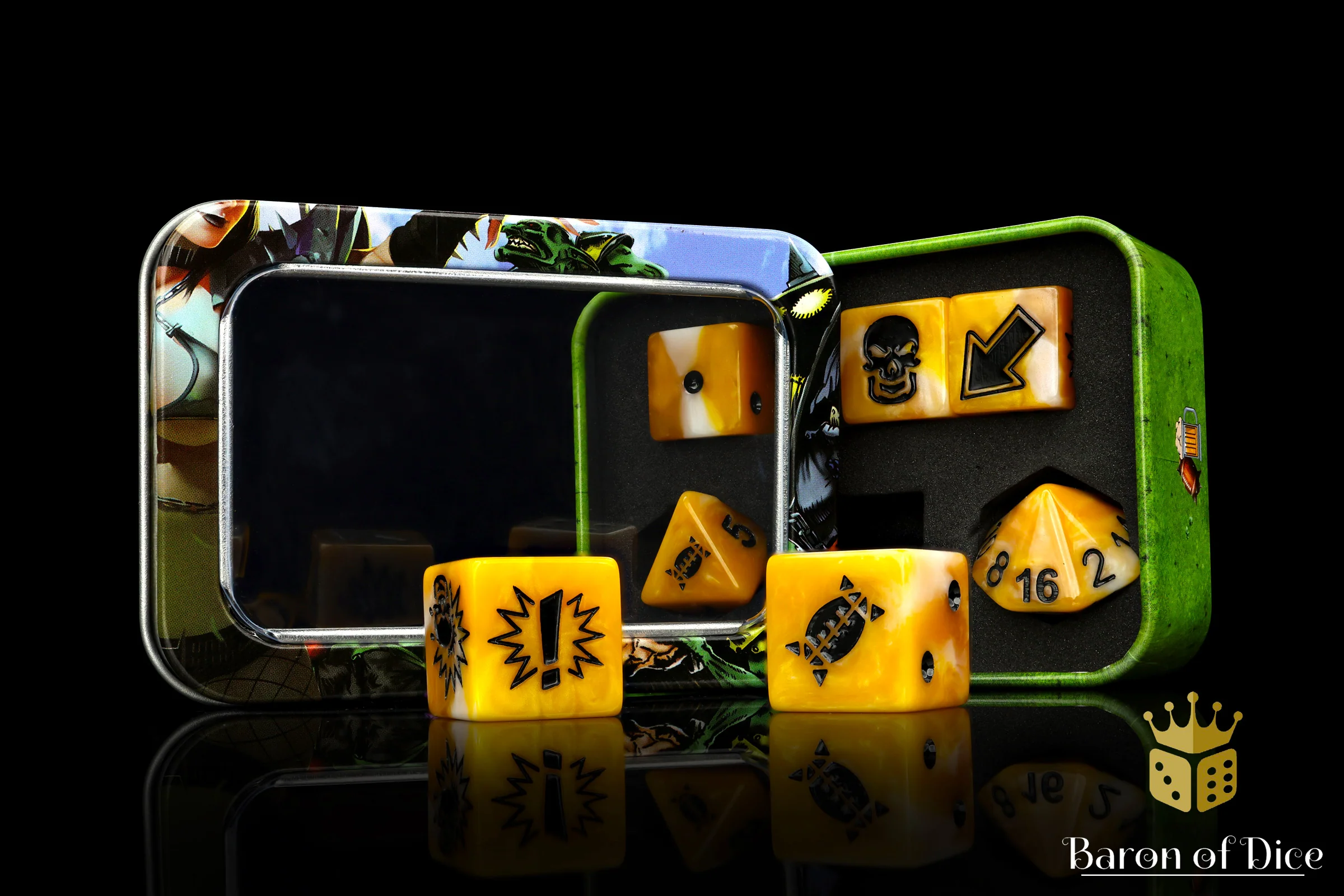 Go for Gold - Bloody Football Dice (Set of 7) - Image 10