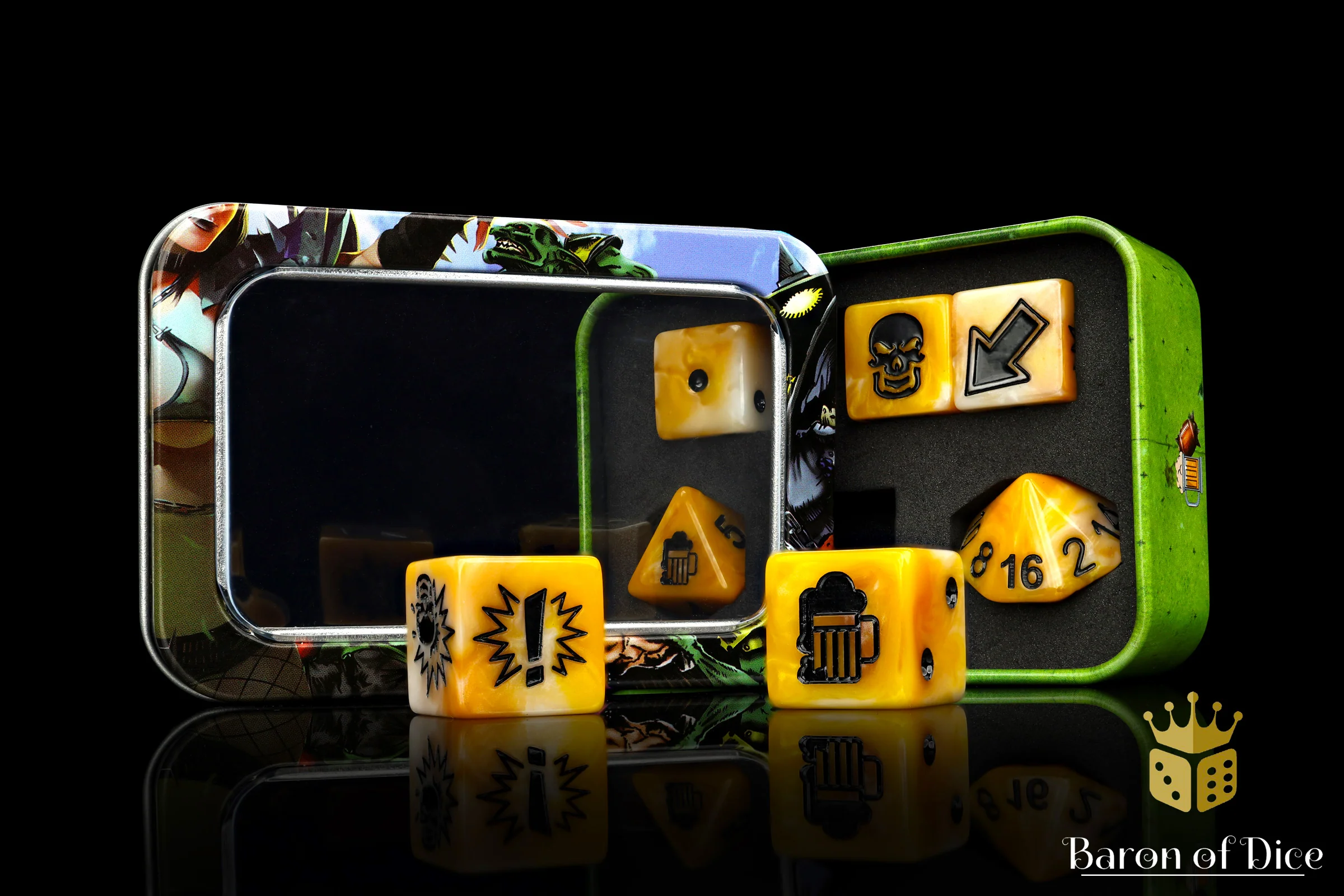 Go for Gold - Bloody Football Dice (Set of 7) - Image 5