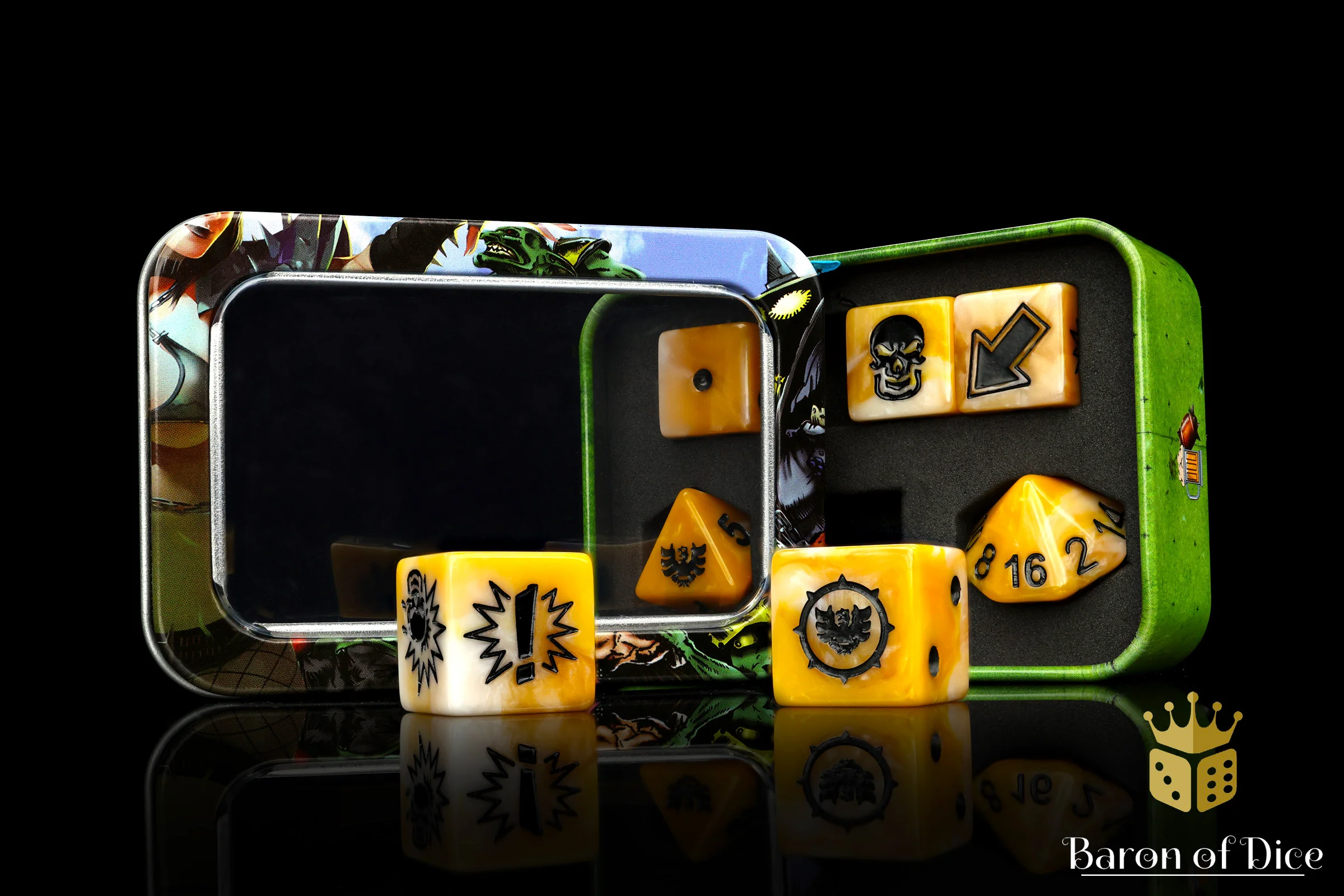 Go for Gold - Bloody Football Dice (Set of 7) - Image 6