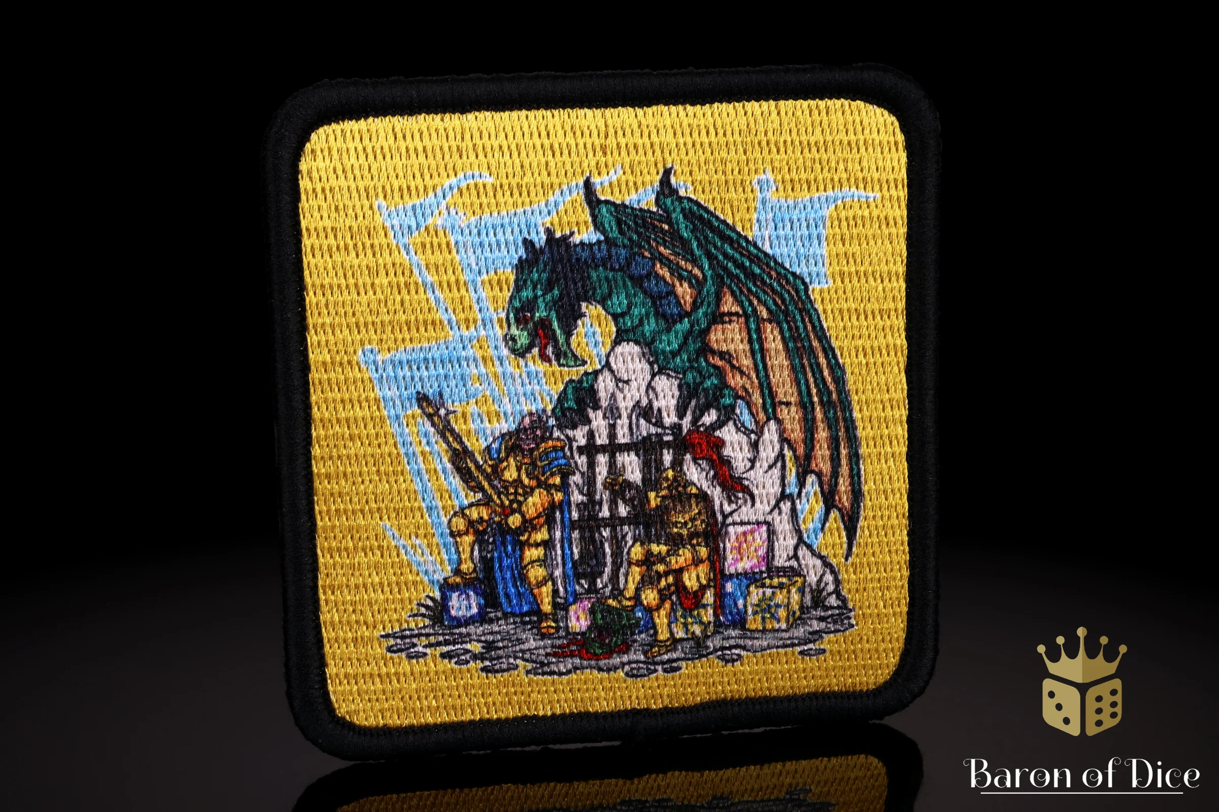Golden Boys | Baron's Bag Compatible | Velcro Patches