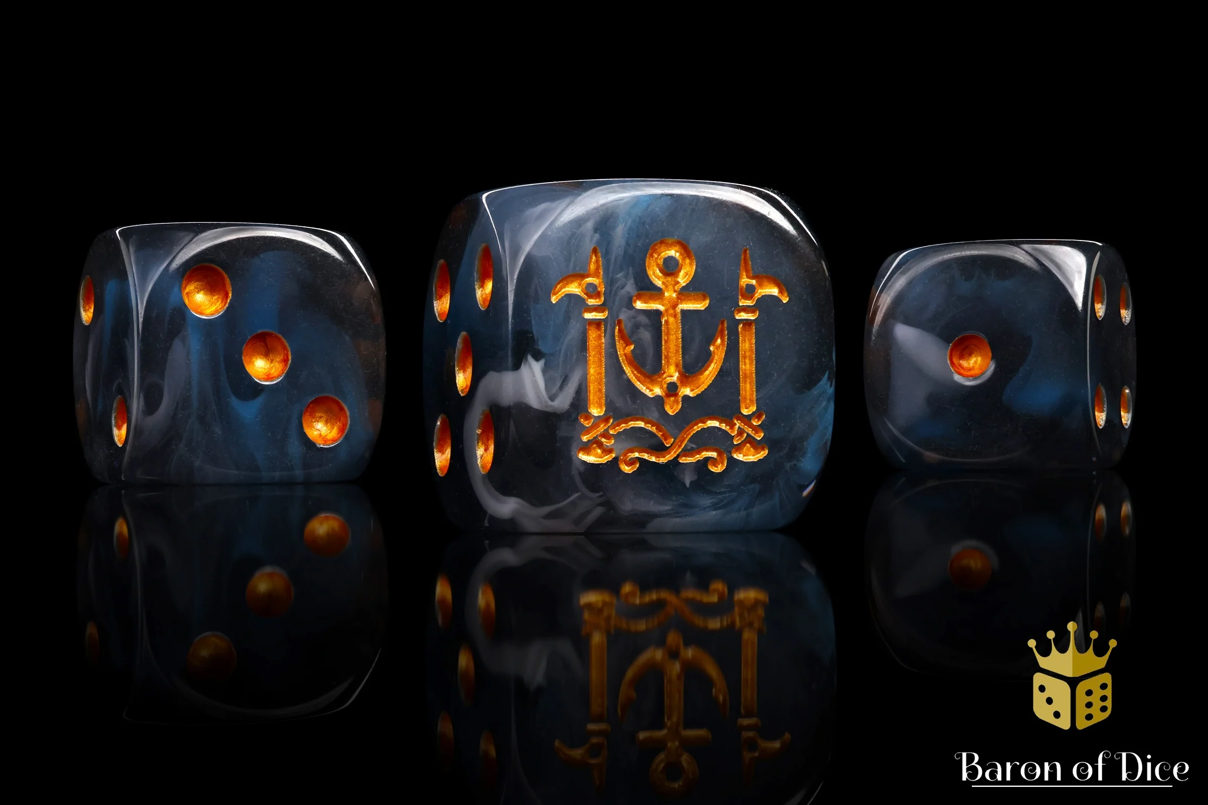Golden Dockyard Dice - Image 2