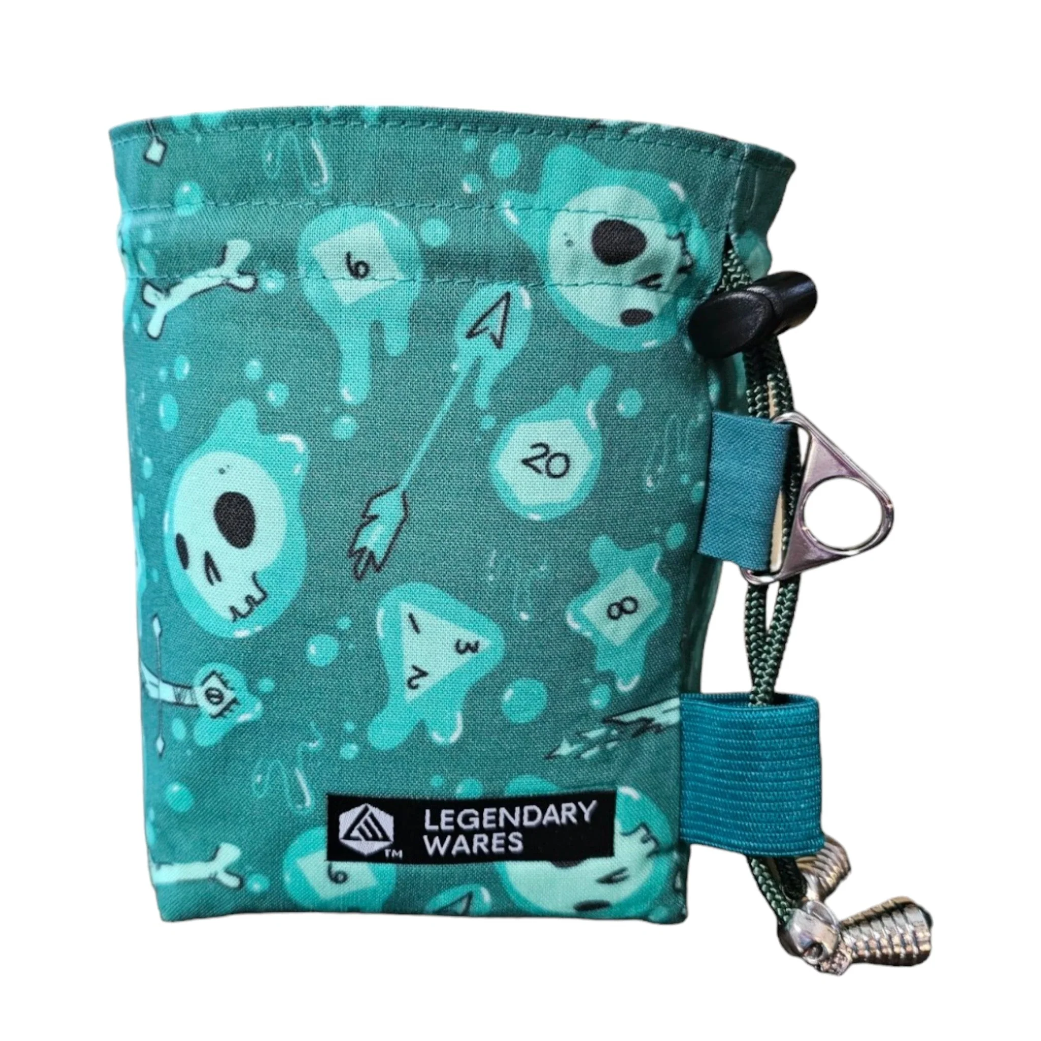 Green Gelationous Cube Dice Bags - Image 2