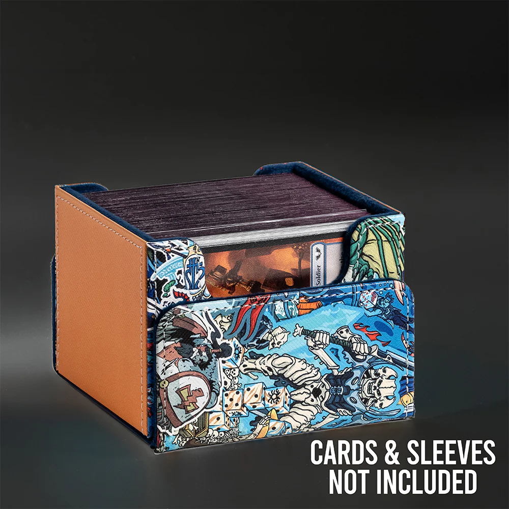 100+ XL Deck Box | Grimdark Collage - Image 3