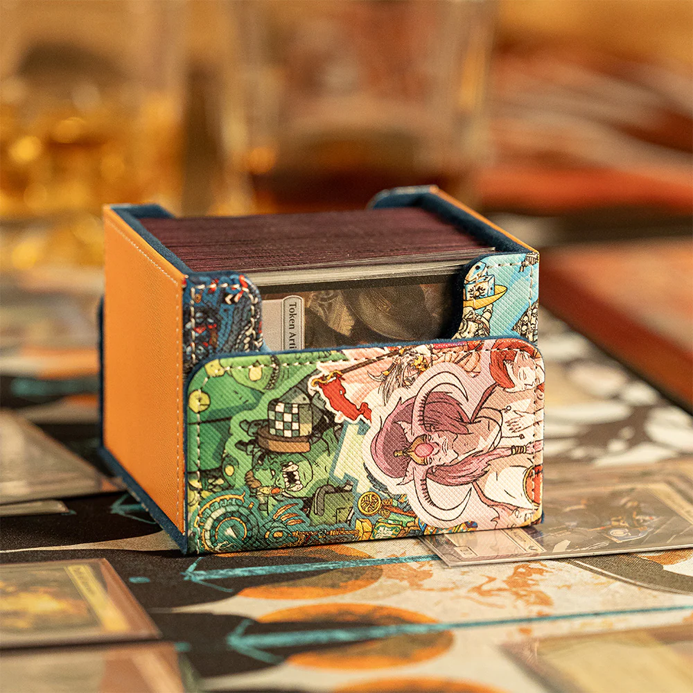 100+ XL Deck Box | Grimdark Collage - Image 6
