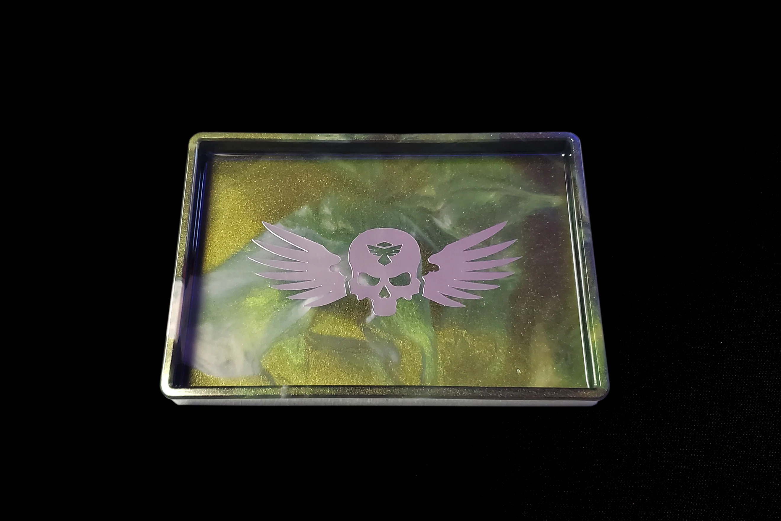 Hand-Cast Resin Dice Trays - Image 12