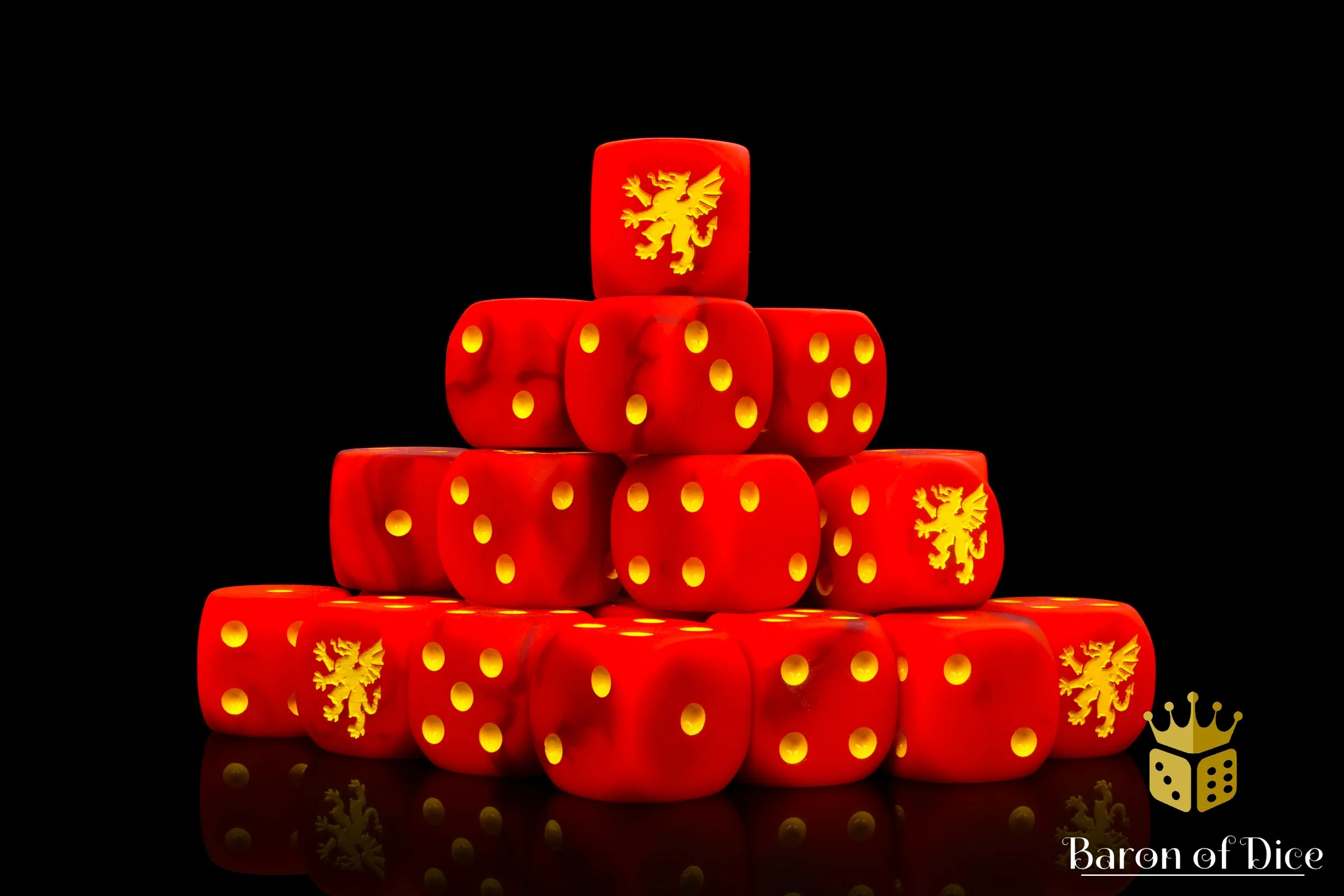 Heraldry Dice - Red - Image 2