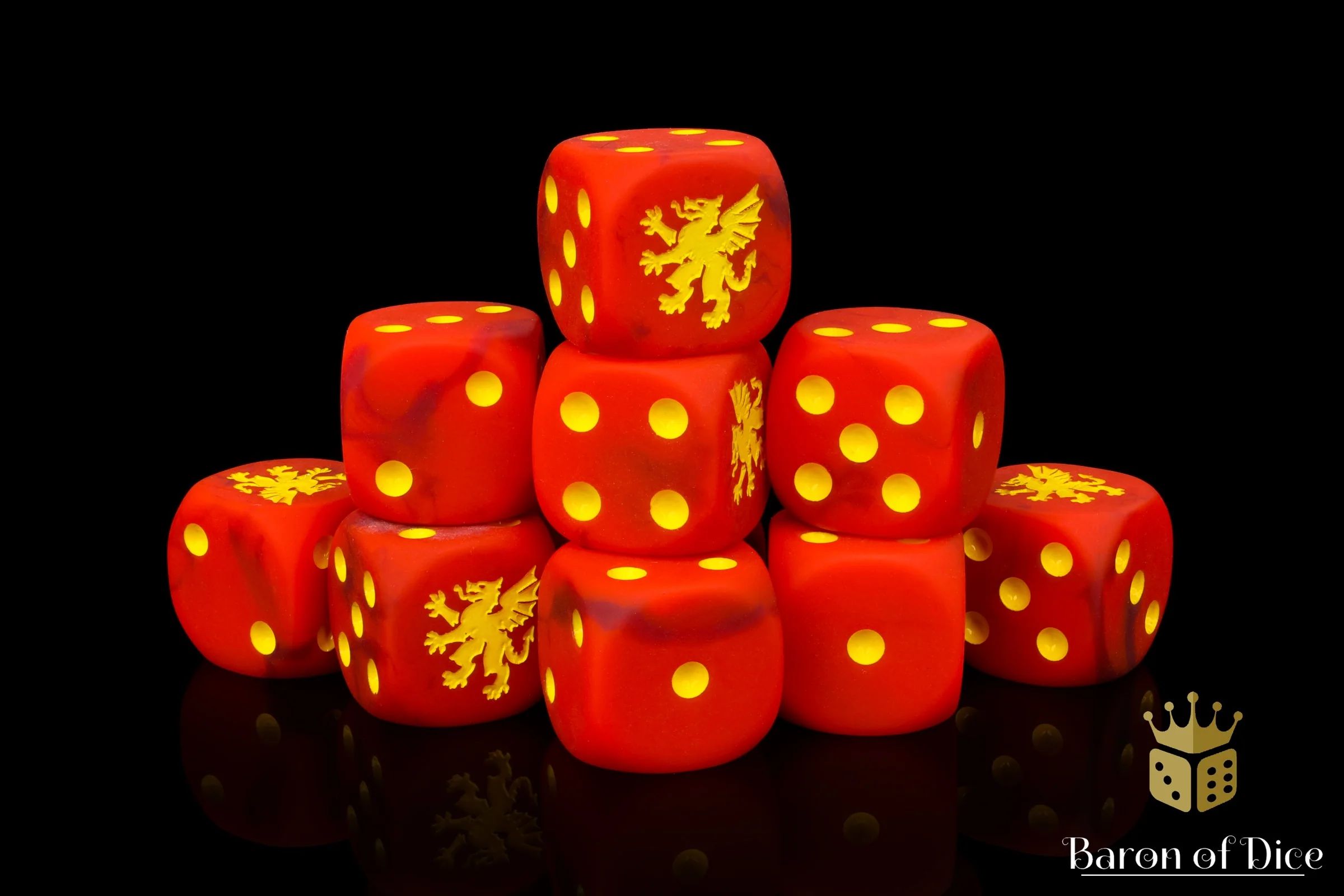 Heraldry Dice - Red - Image 7