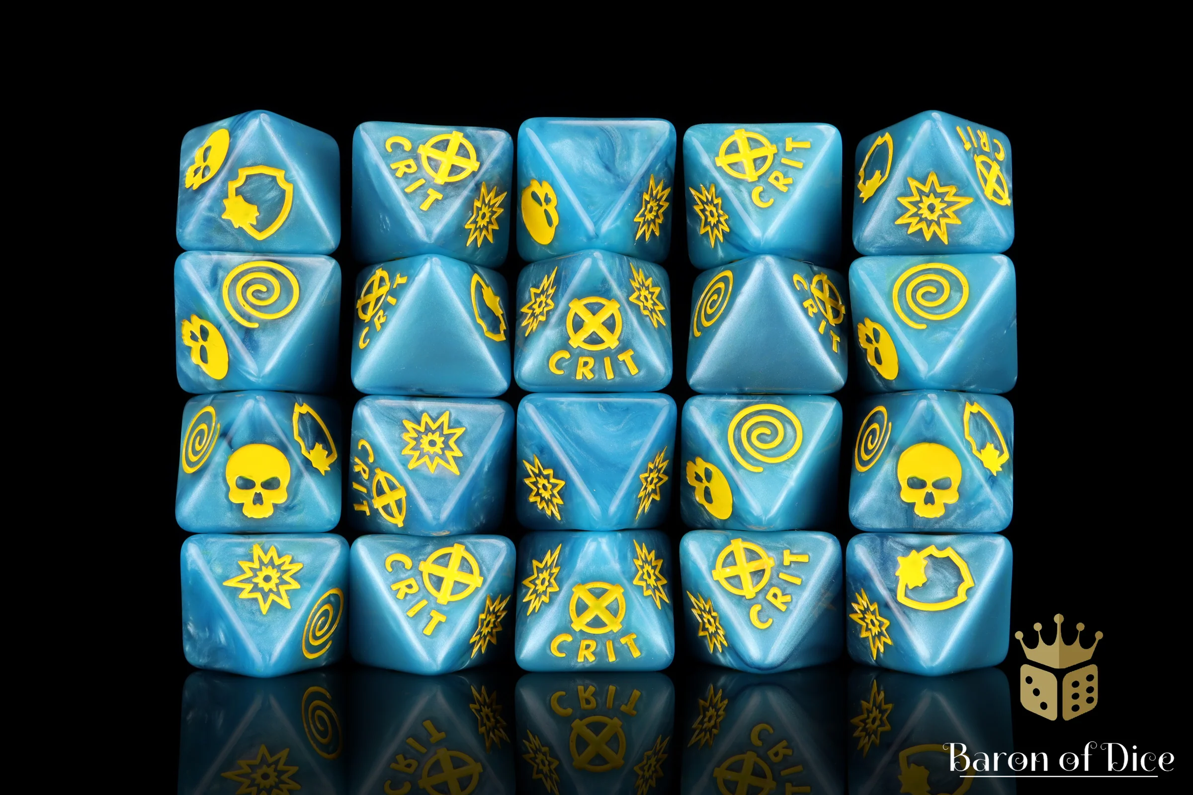 Heroic Mutants D8 Dice Set - Image 6