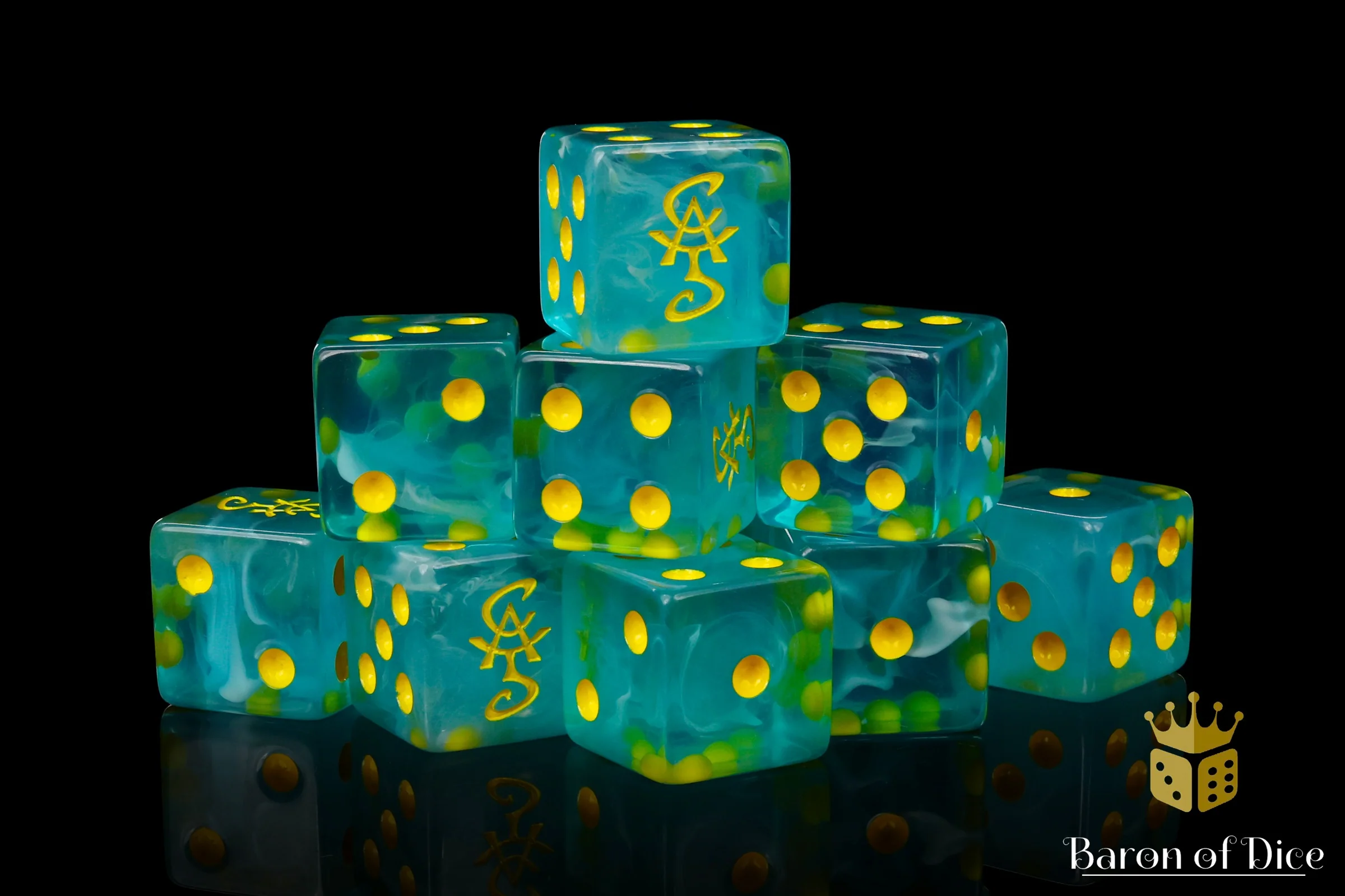 High Elves Dice - Elvish Blue - Image 7