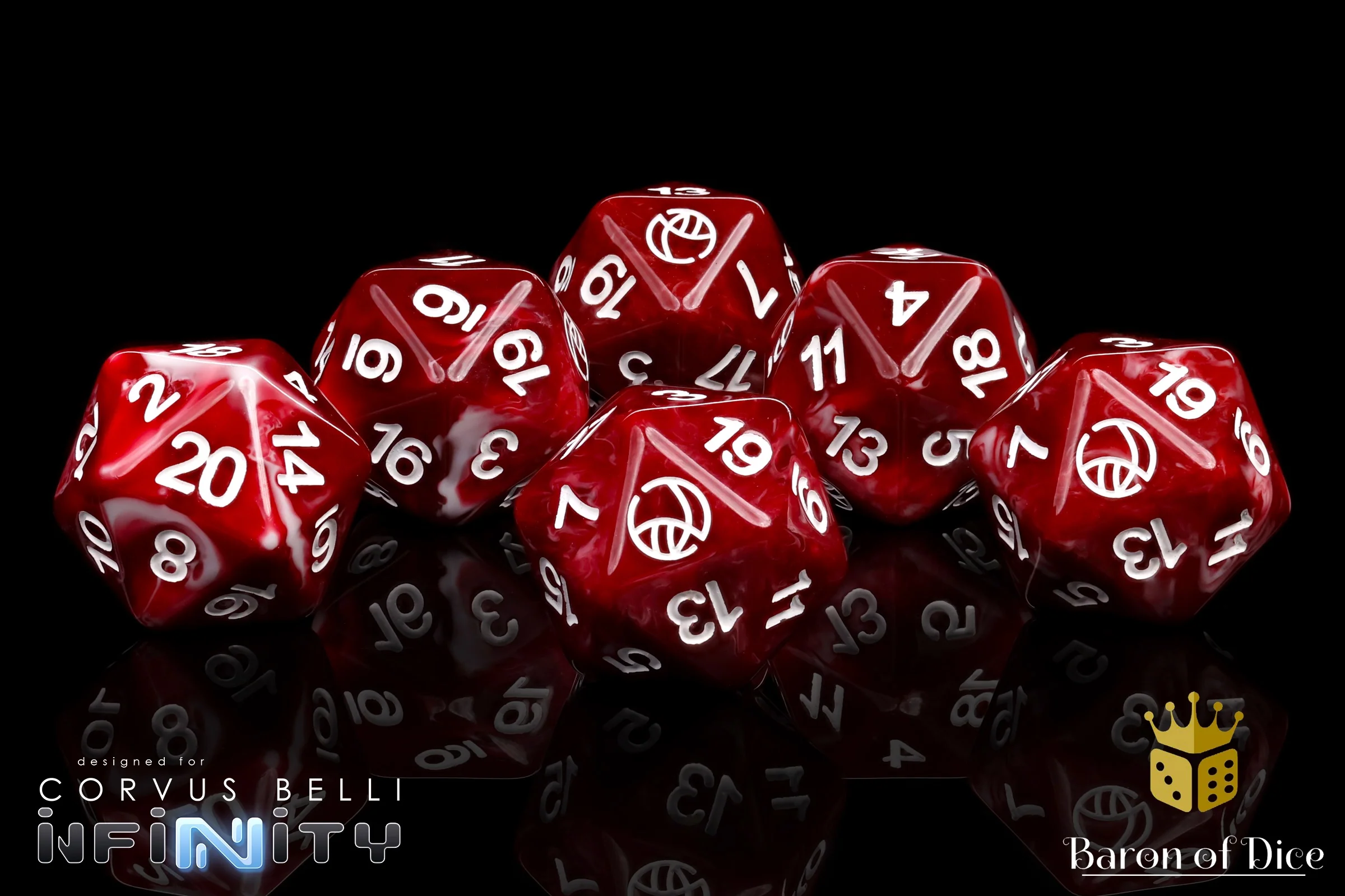 Infinity: Morat - Official Dice Set - Image 2