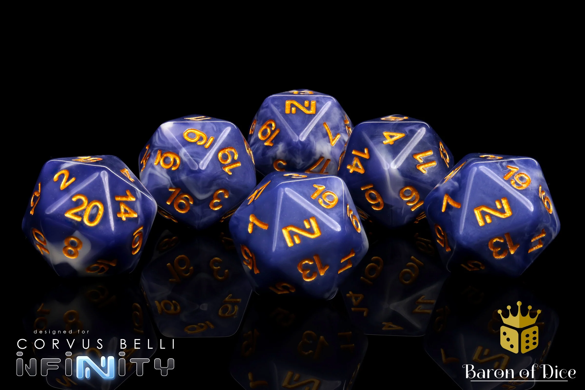 Infinity: N5 Show Me The Light! - Official Dice Set - Image 2