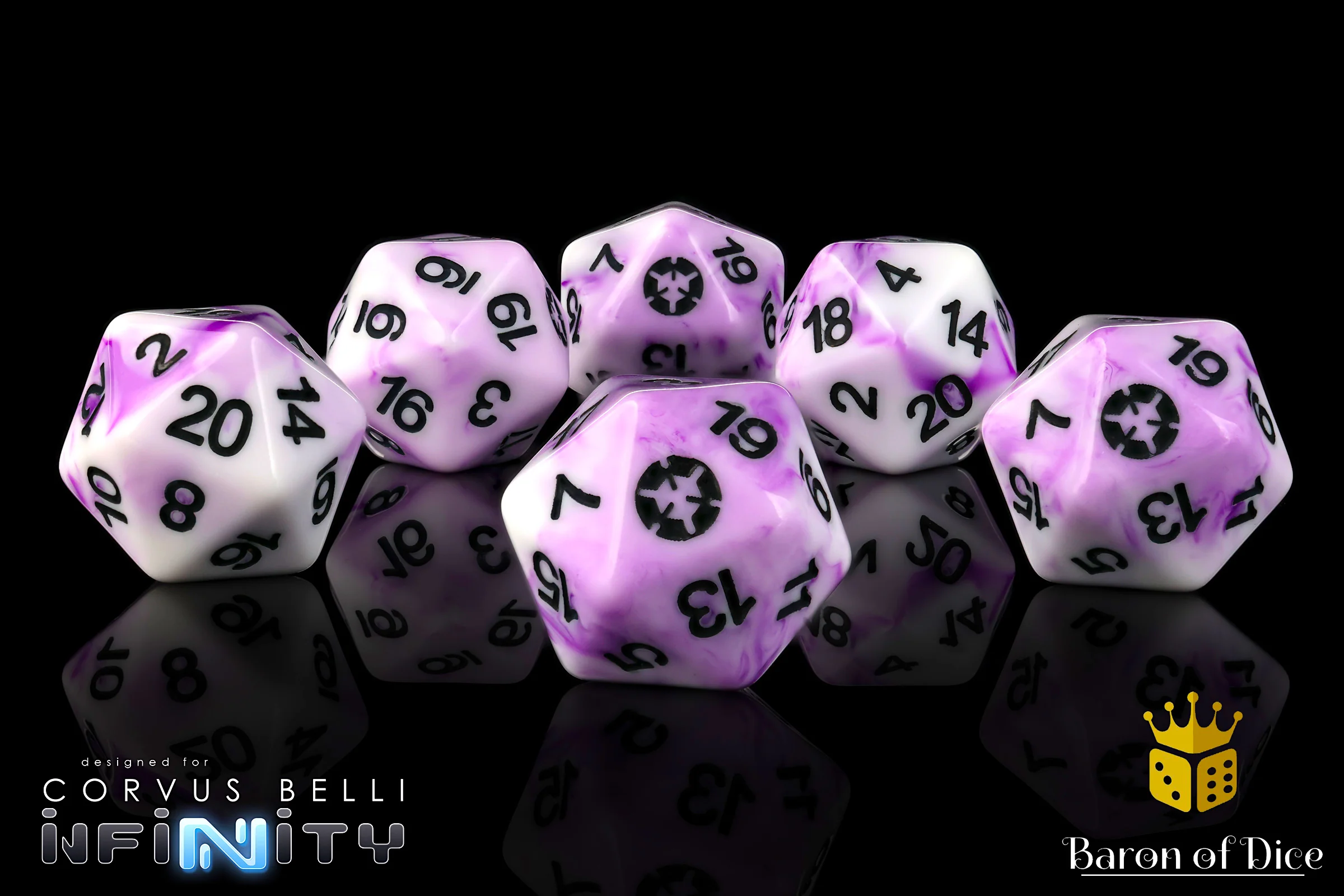 Infinity: Aleph - Official Dice Set - Image 2