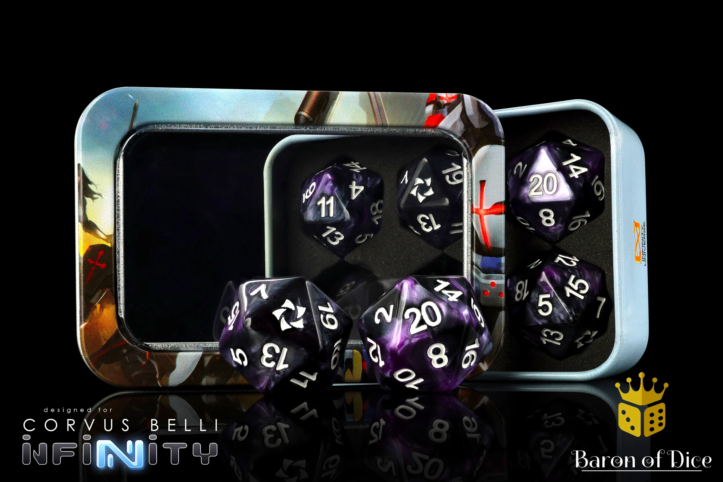 Infinity: Combined Army - Official Dice Set