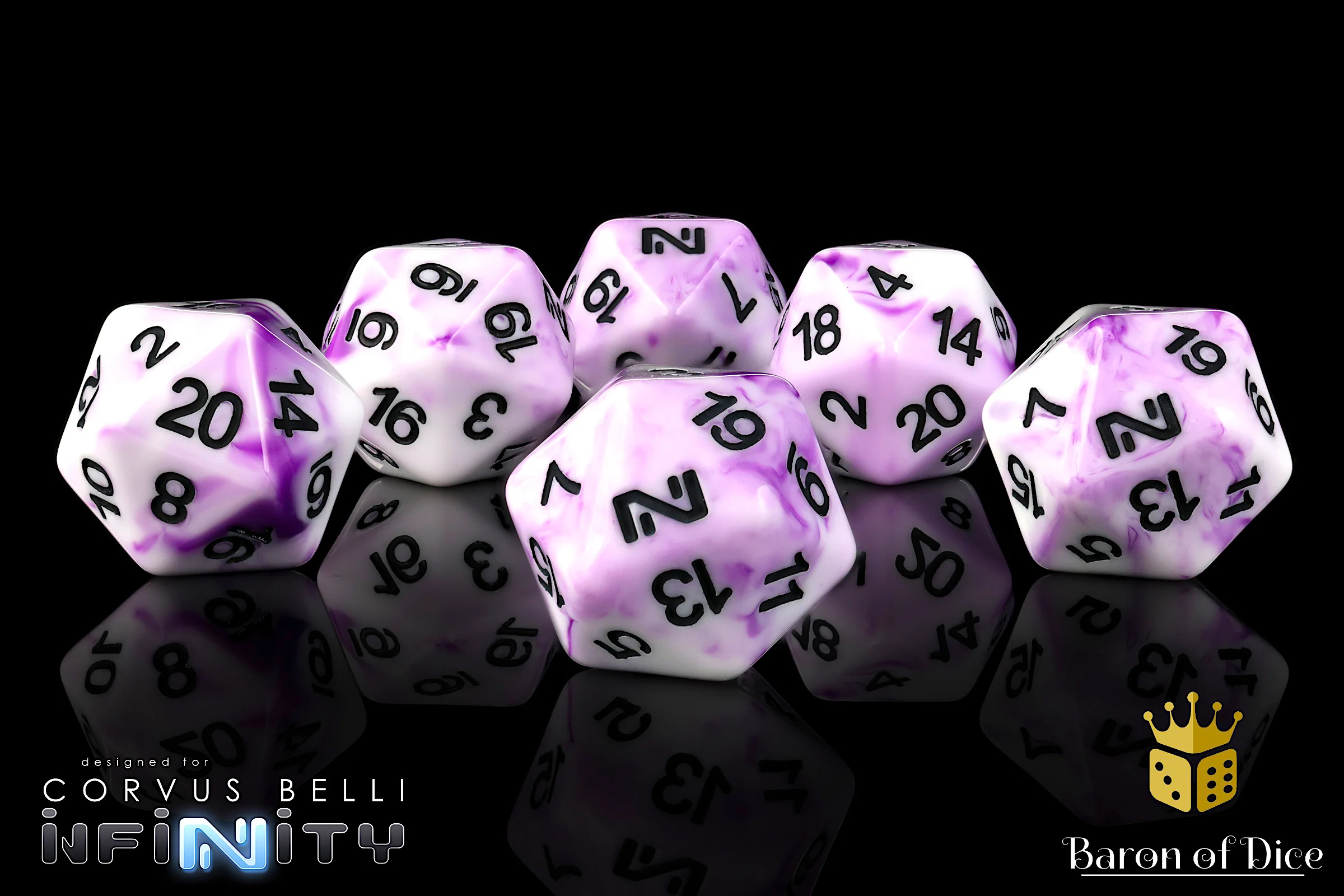 Infinity: N5 Artificial Intelligence - Official Dice Set - Image 2