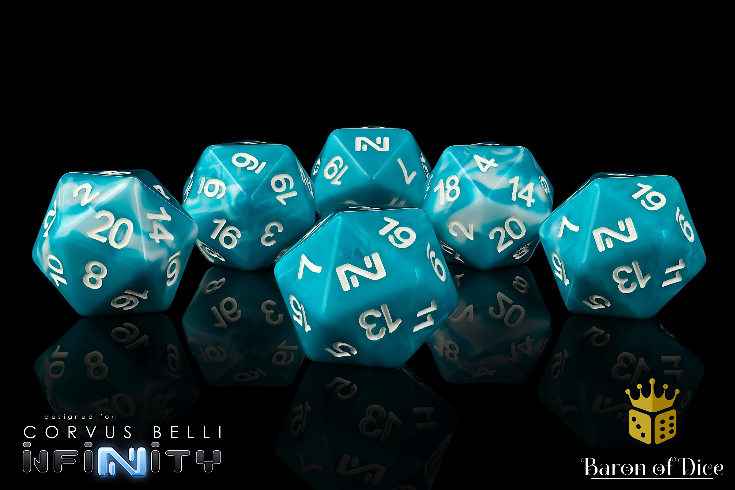 Infinity: N5 Hyperpower - Official Dice Set - Image 2