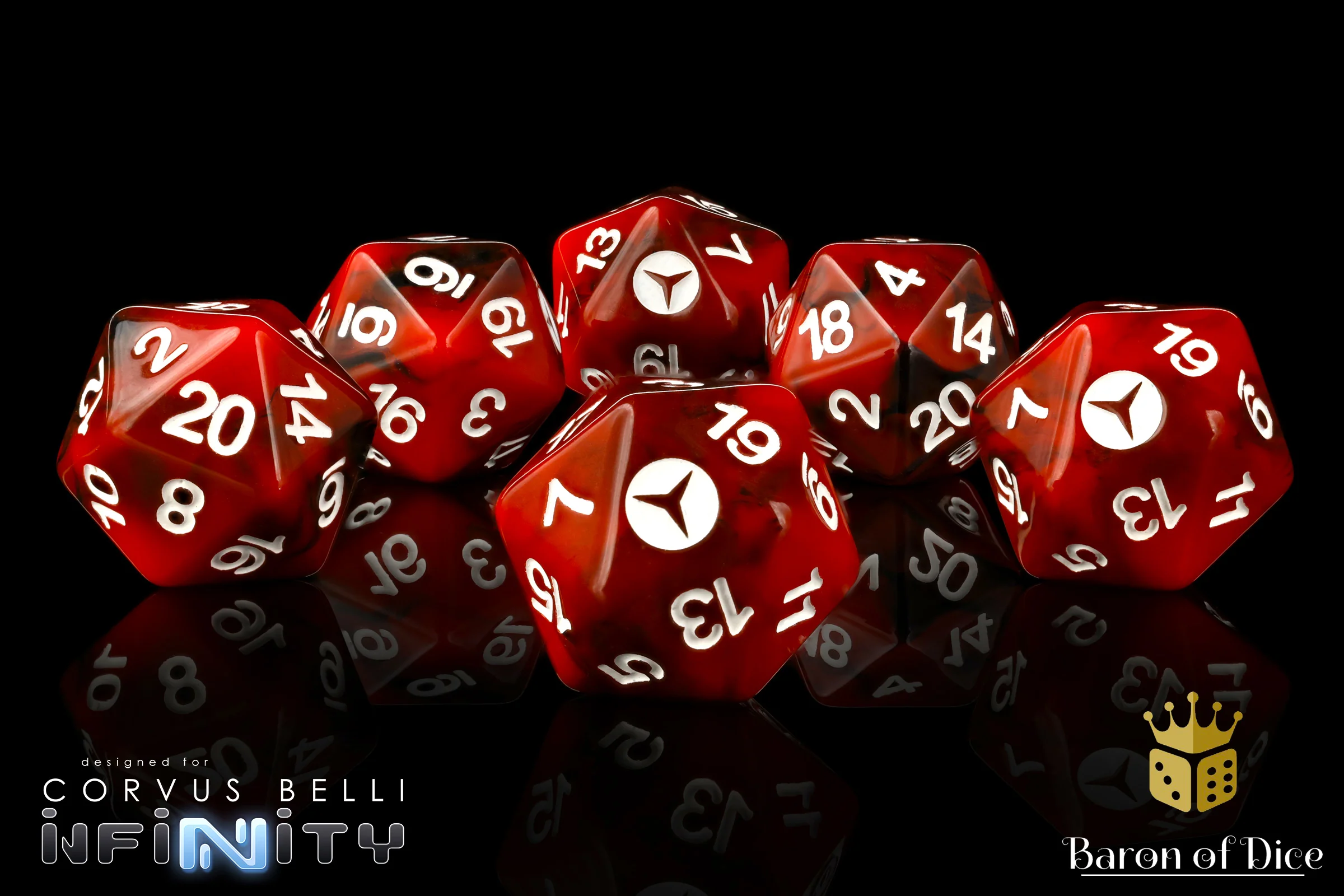 Infinity: Nomads -  Official Dice Set - Image 2