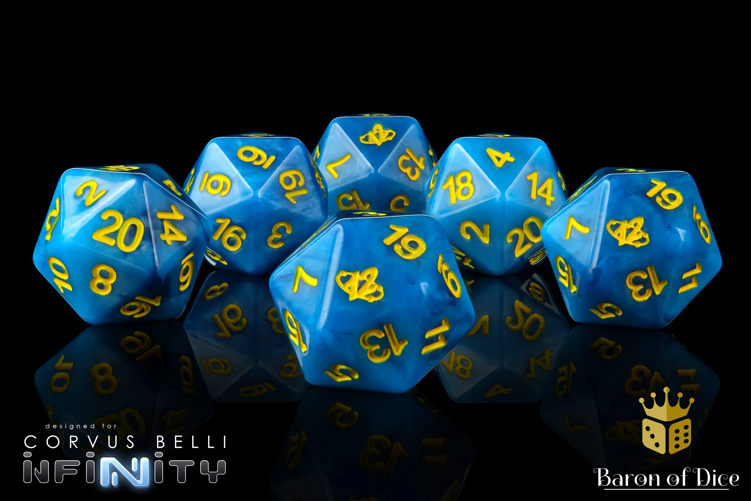 Infinity: O-12 - Official Dice Set - Image 2