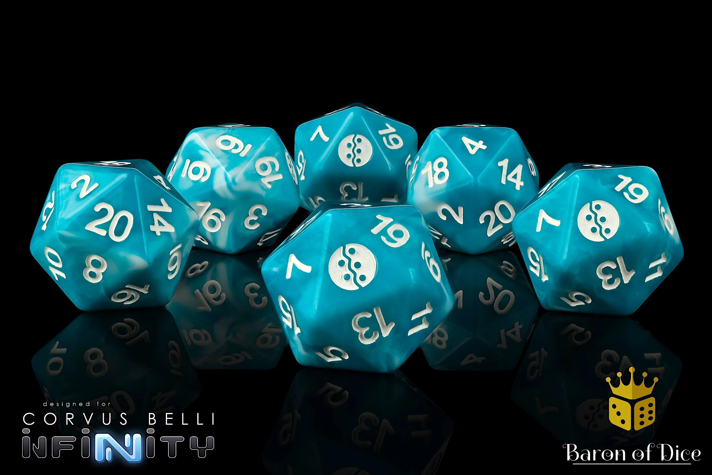 Infinity: PanOceania - Official Dice Set - Image 2