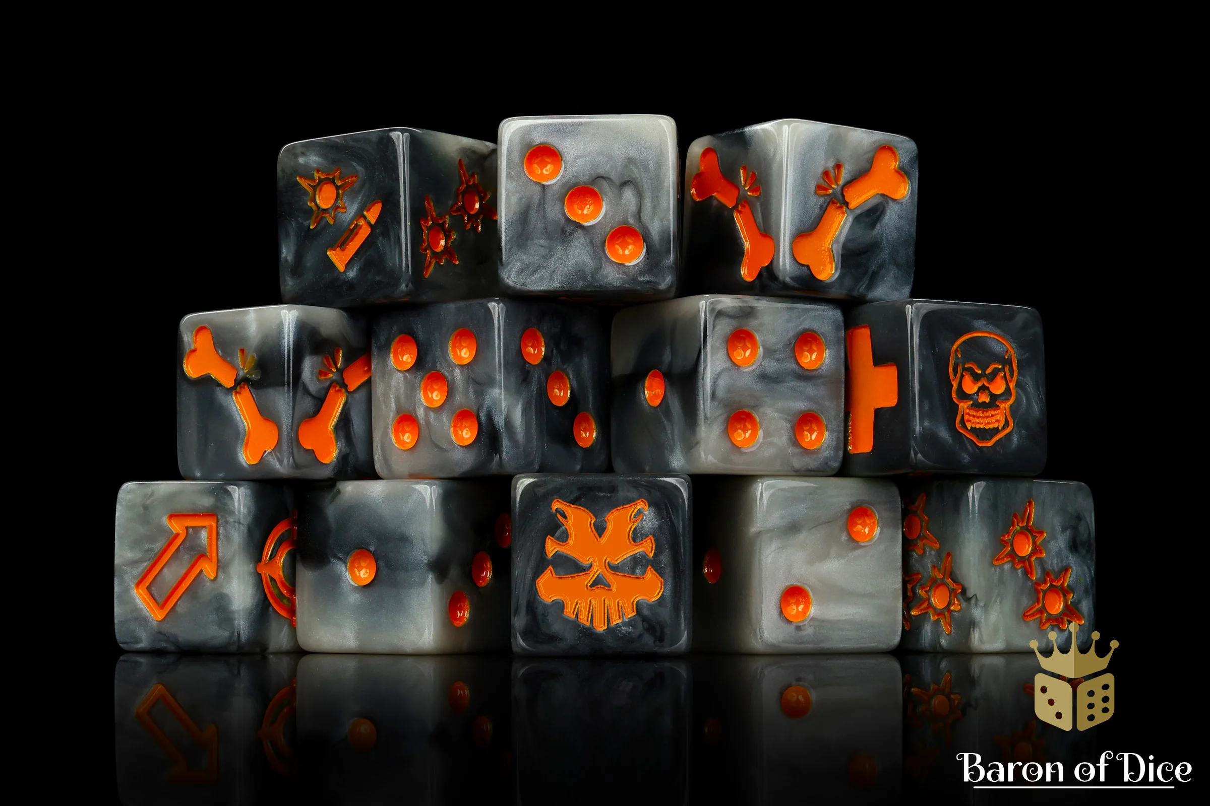 Iron Slag Dice - Skirmish Set - Image 3