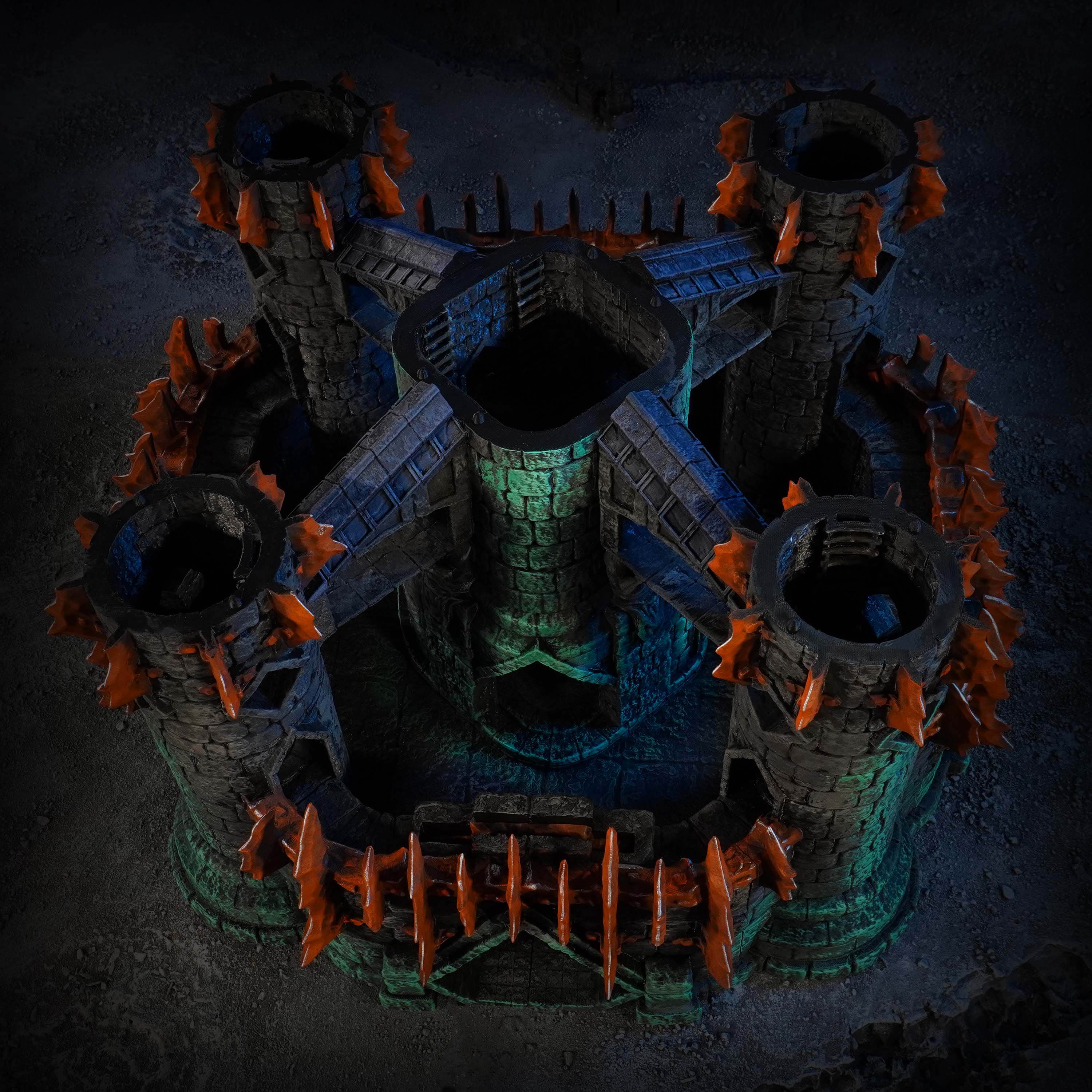 Kingdom of Azragor Dark Citadel (STL File) - Image 2