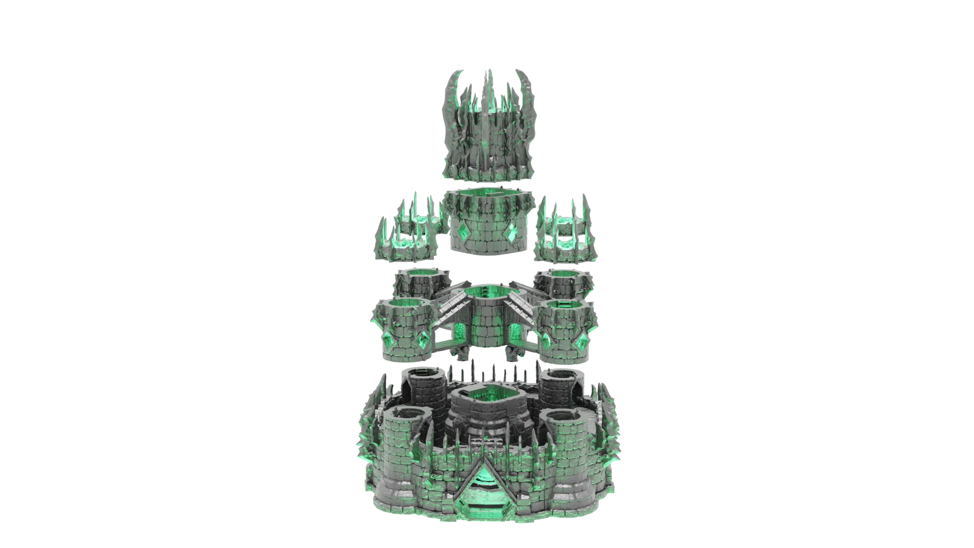 Kingdom of Azragor Dark Citadel (STL File) - Image 4