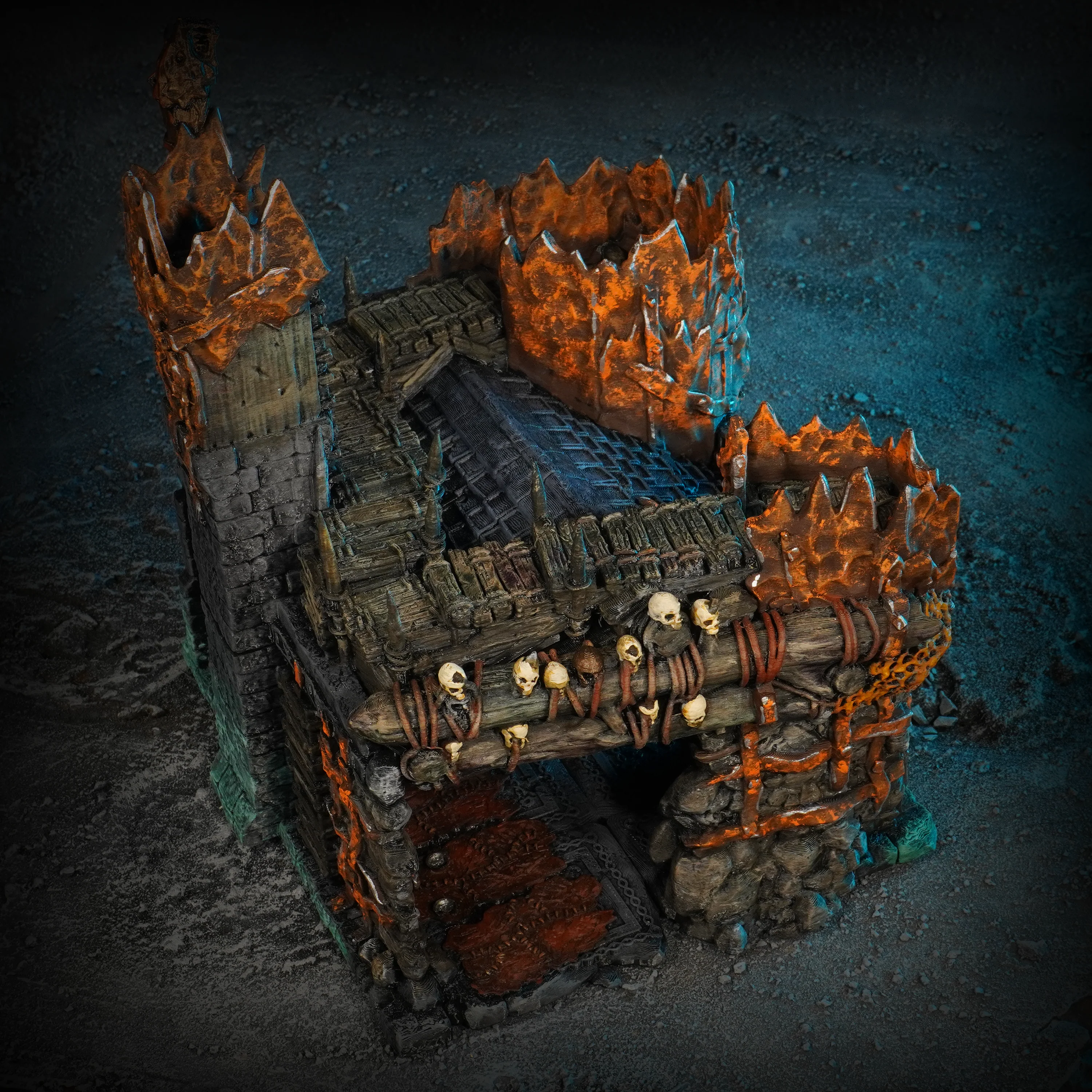 Kingdom of Azragor Orcish Barracks (STL File) - Image 2
