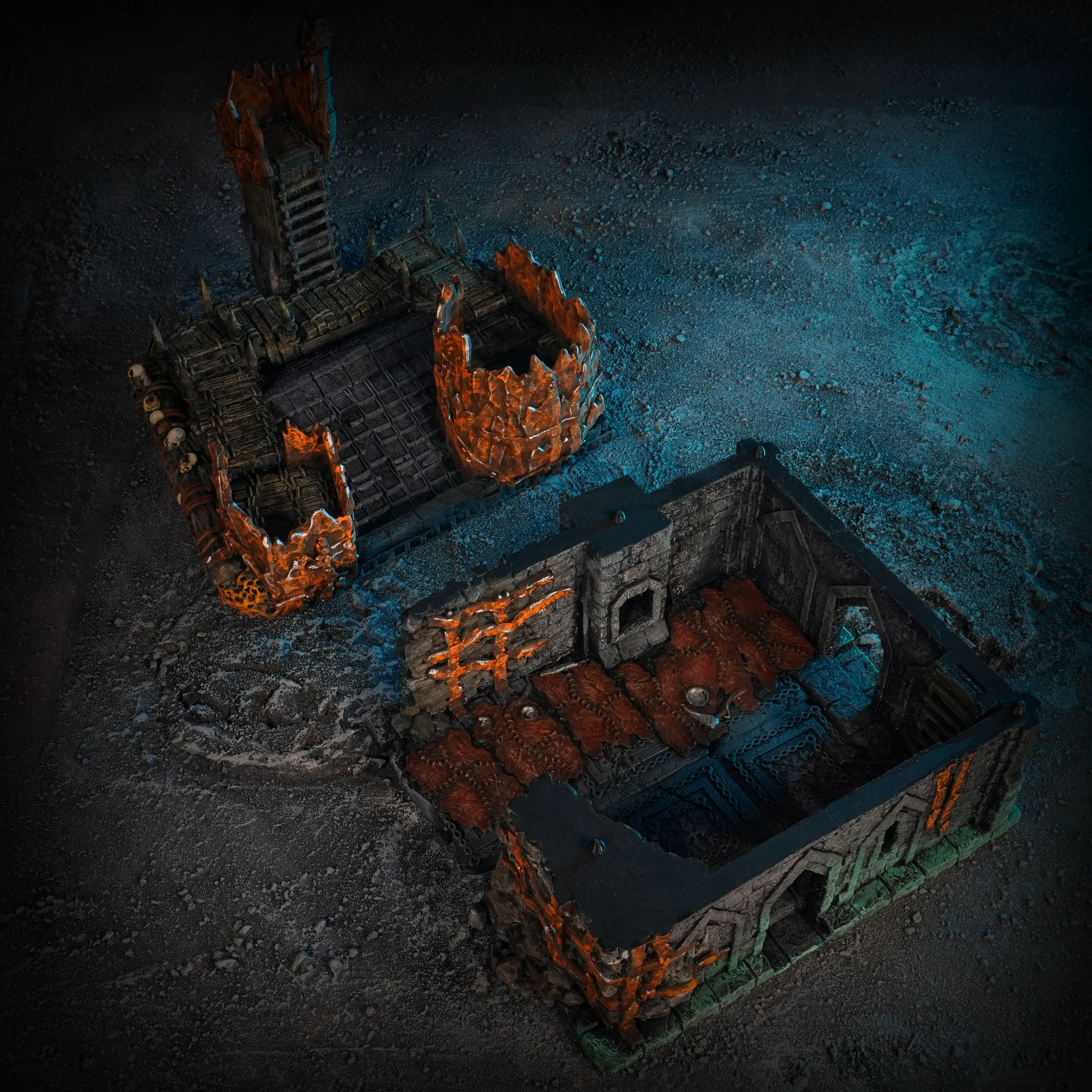 Kingdom of Azragor Orcish Barracks (STL File) - Image 3