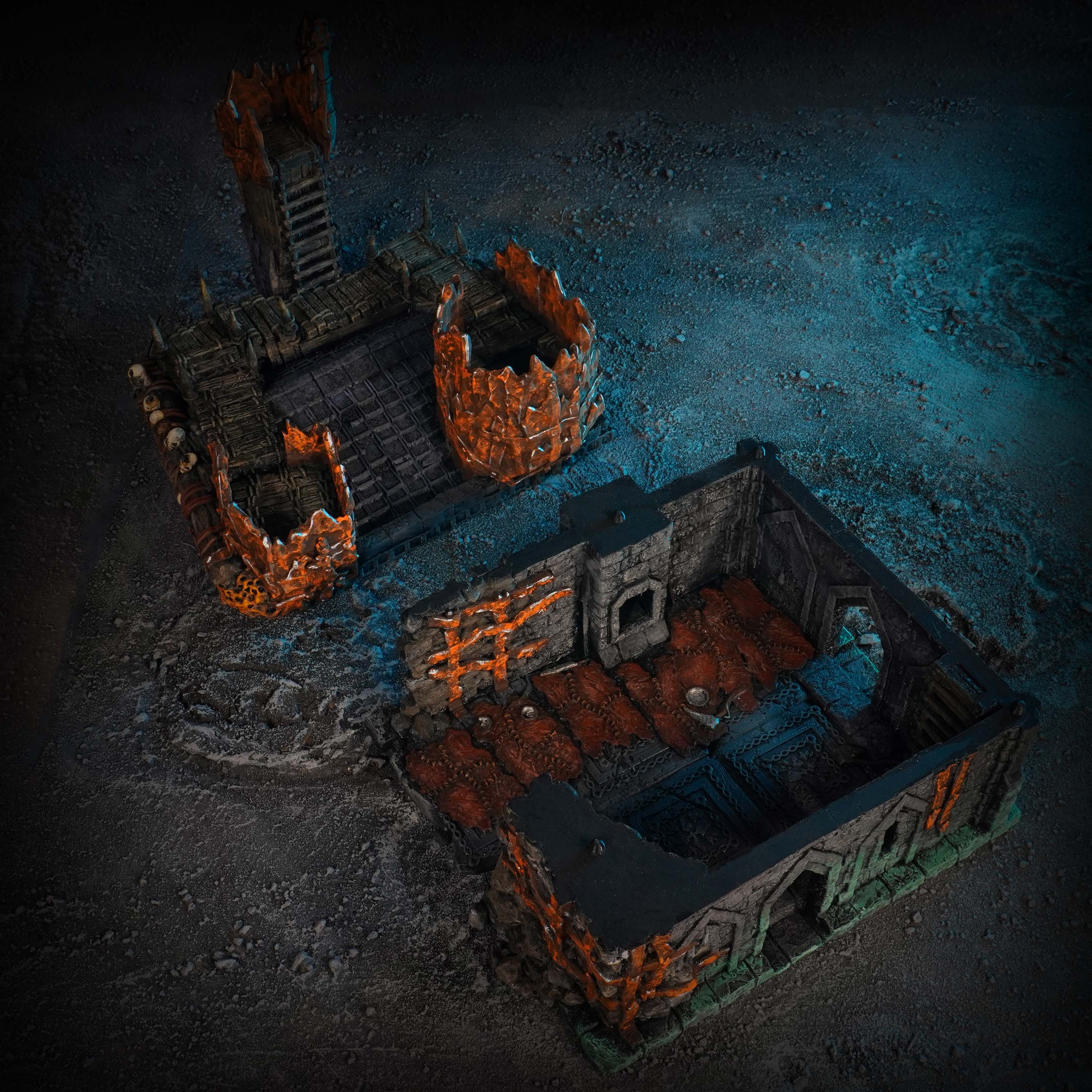 Kingdom of Azragor Orcish Barracks (STL File) - Image 4